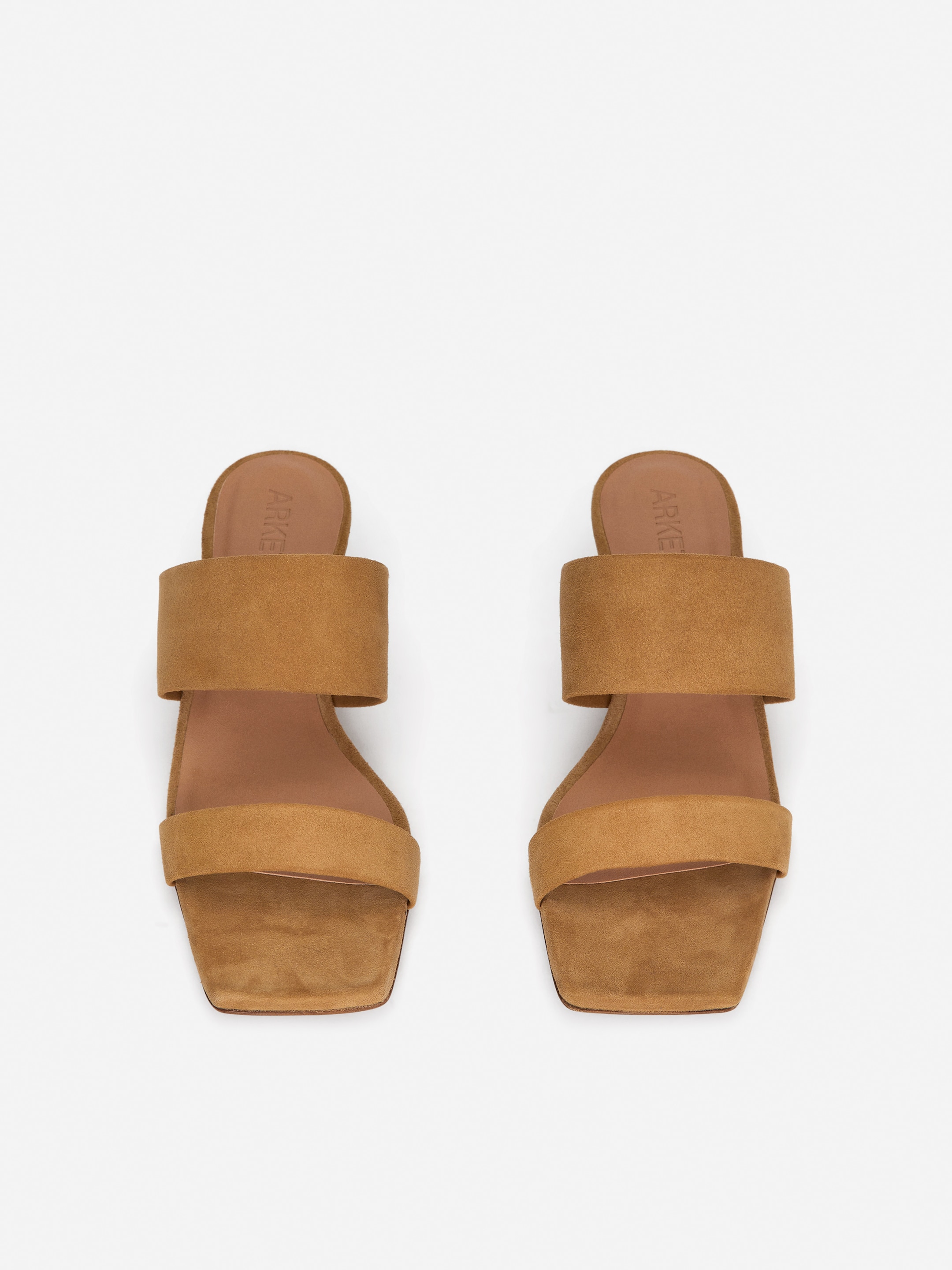 Suede Wedge Sandals - Beige - Women - StillMedia/DescriptiveStillLife - 1