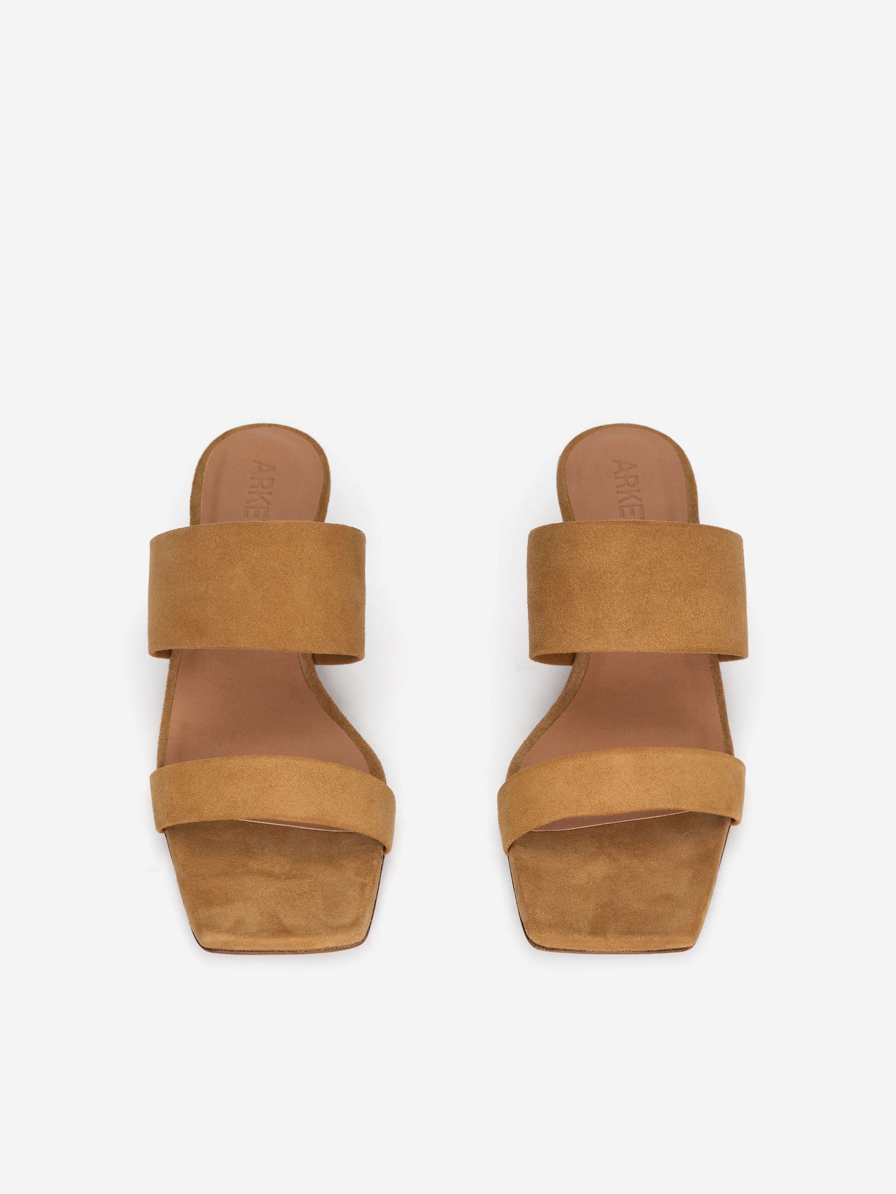 Suede Wedge Sandals - Beige - Women - StillMedia/DescriptiveStillLife - 1
