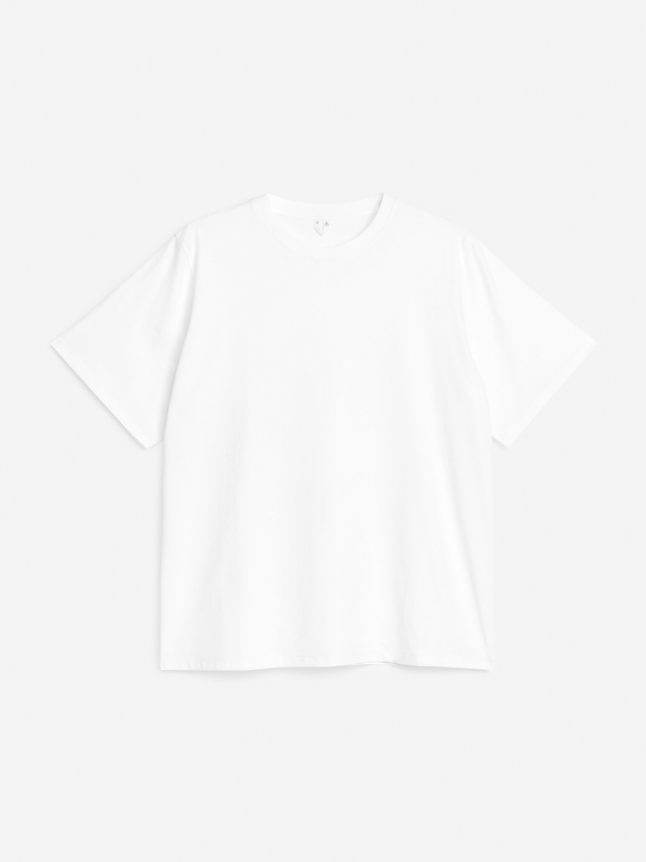 Visa större bild: Oversized t-shirt - Vit - DAM | H&M SE 1