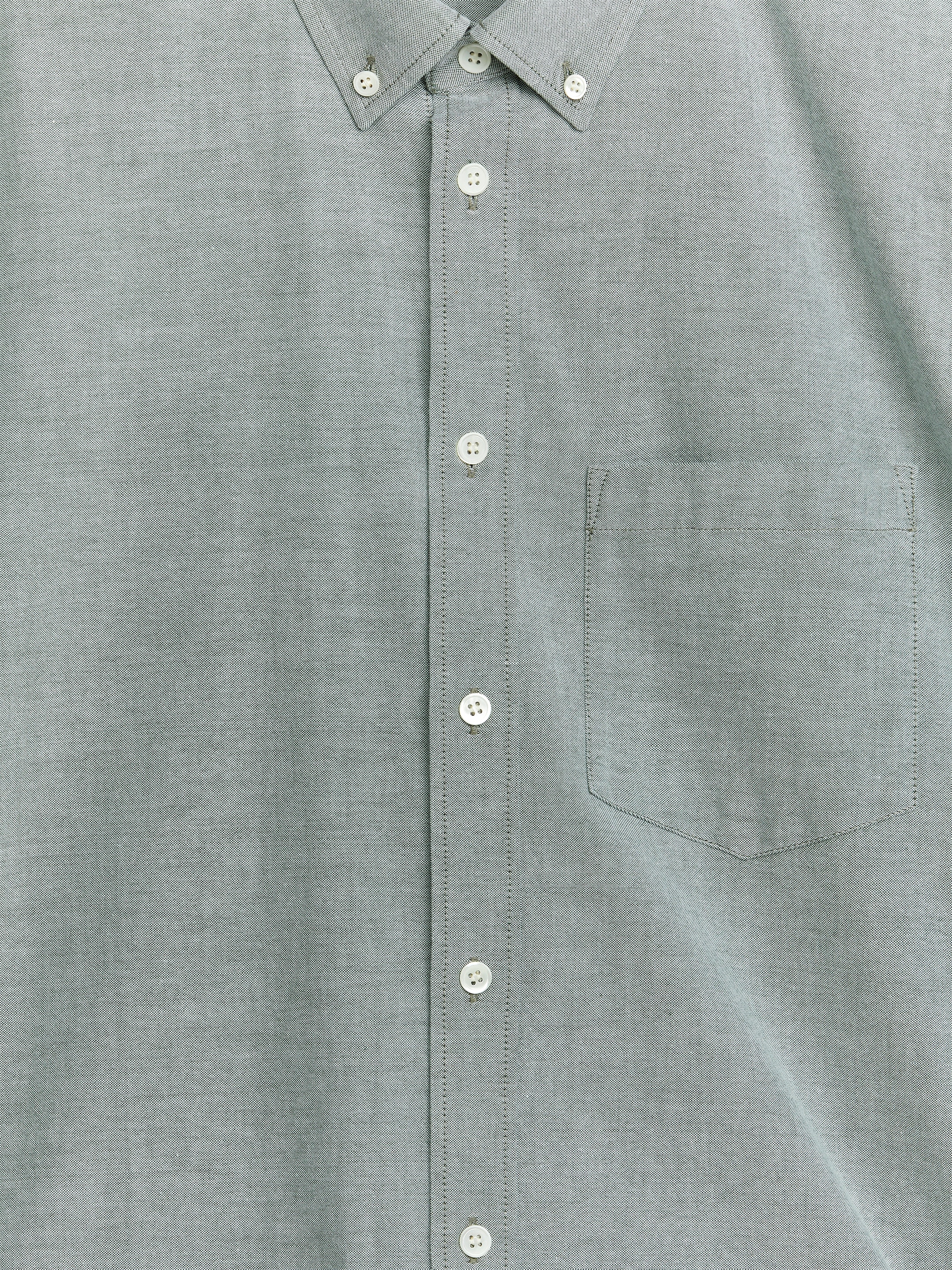 Regular oxfordskjorta - Dimgrön - Regular fit - Men - StillMedia/DescriptiveDetail - 8