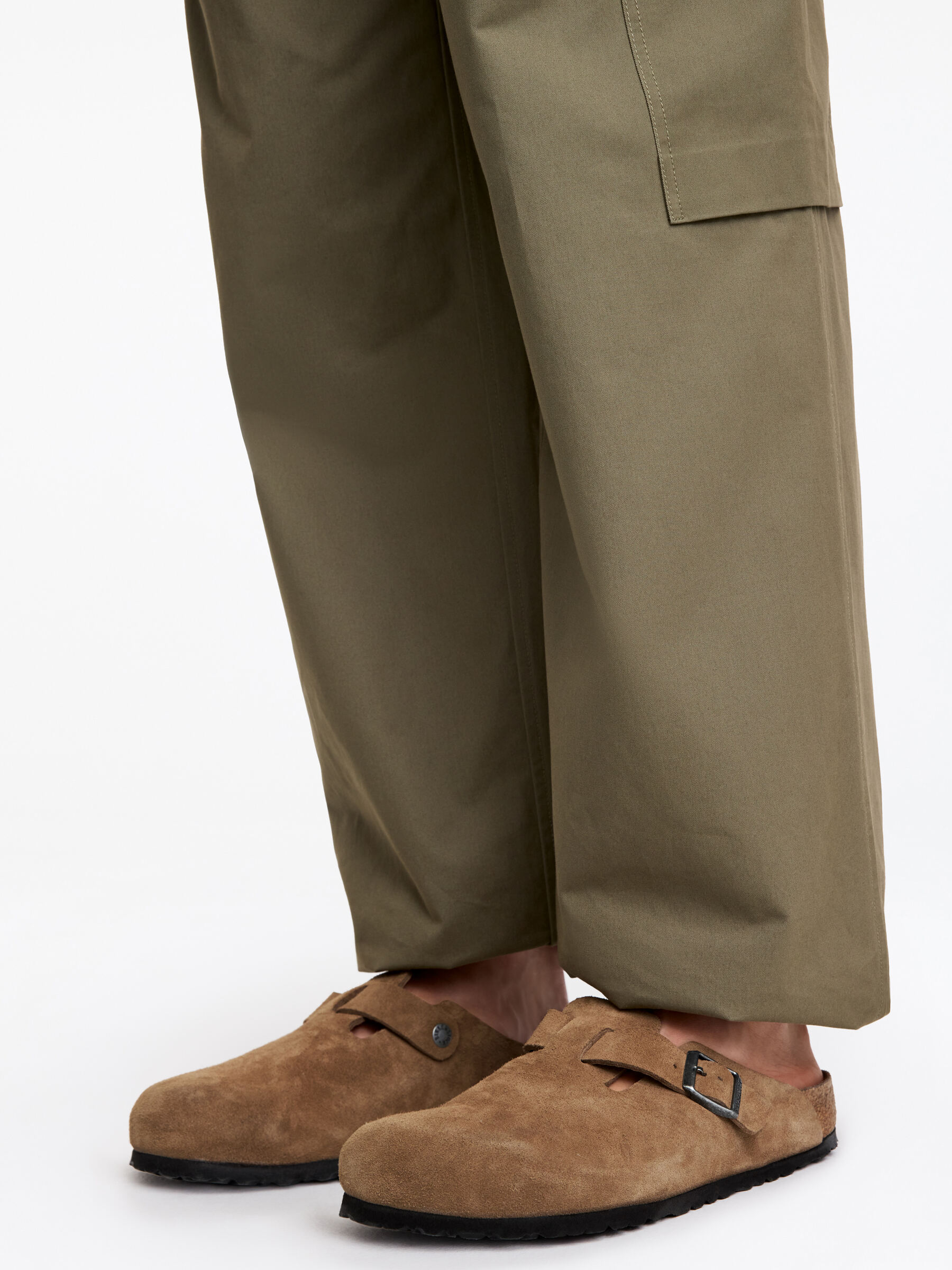 Zamszowe sandały Boston Birkenstock - Brązowy - Men - StillMedia/Lookbook - 8