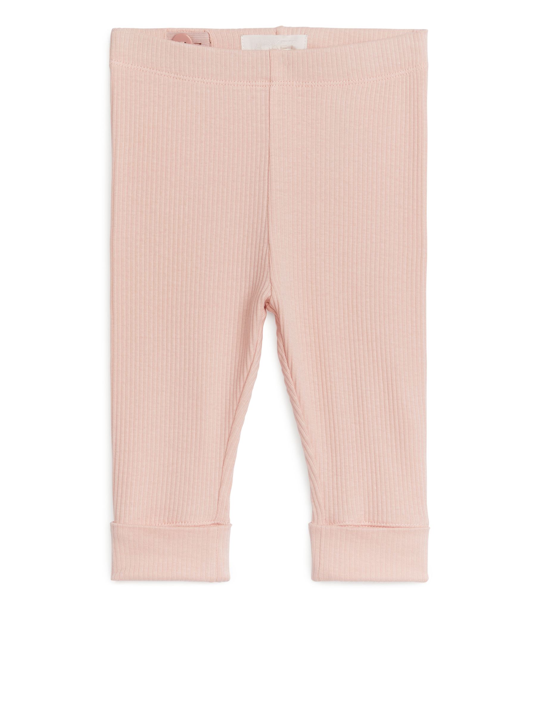 Gerippte Lyocell-Leggings - Hellrosa - Regular Fit - Kinder - StillMedia/DescriptiveStillLife - 1