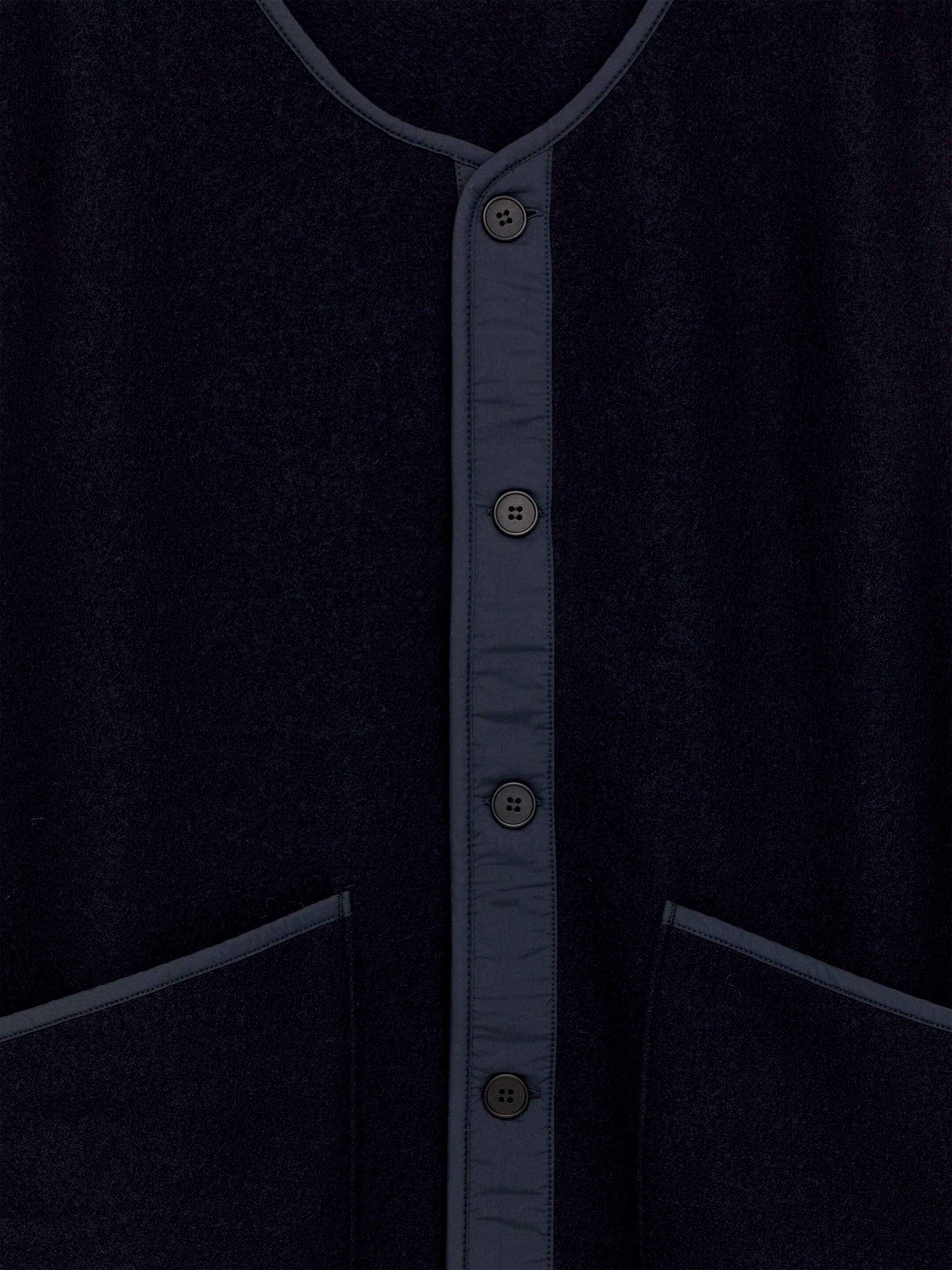 Agrandir l'image: Gilet en laine 2-en 1 - Bleu foncé - HOMME | H&M FR 7