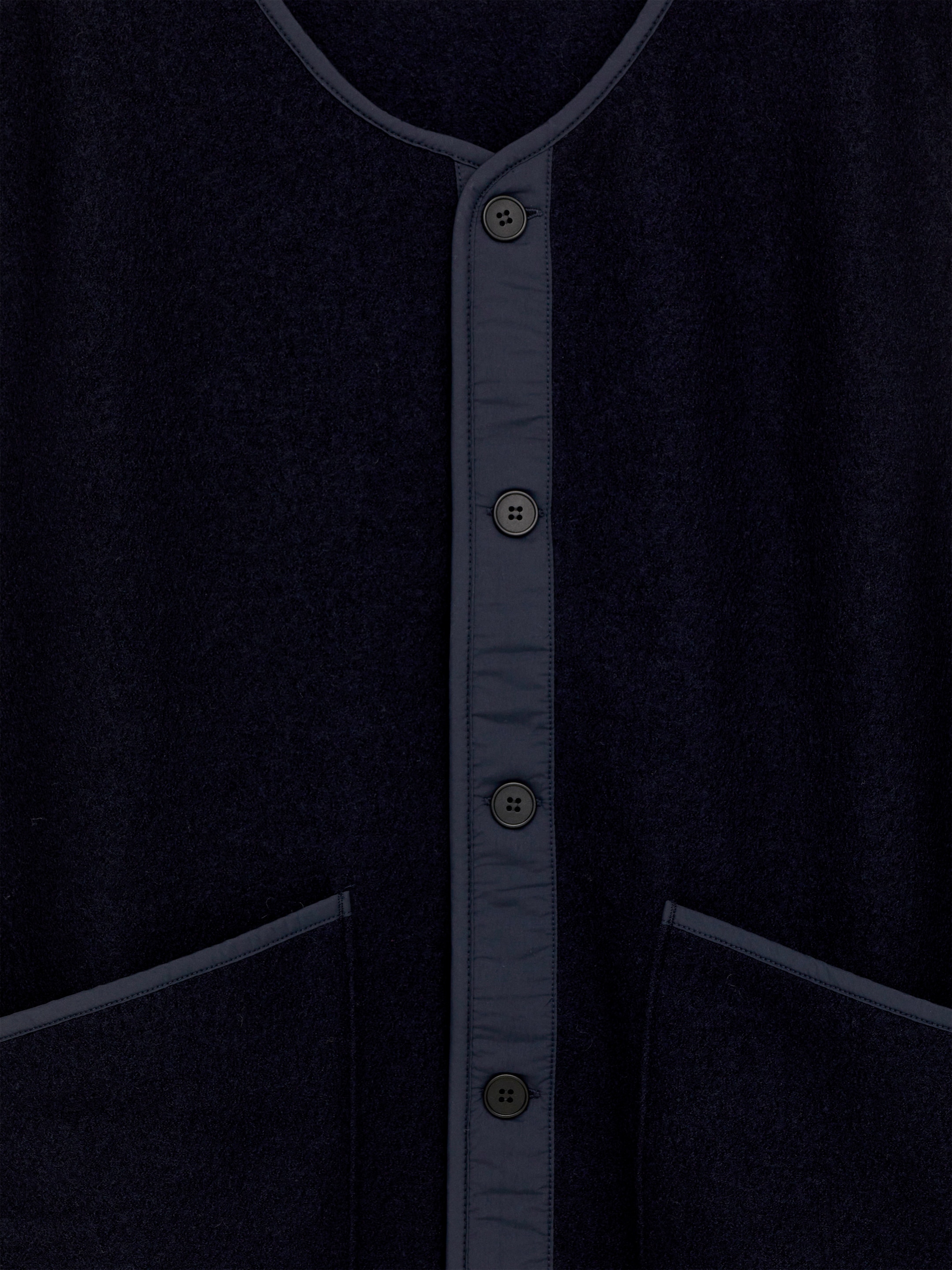 Gilet en laine 2-en 1 - Bleu foncé - Regular fit - Homme - StillMedia/DescriptiveStillLife - 2