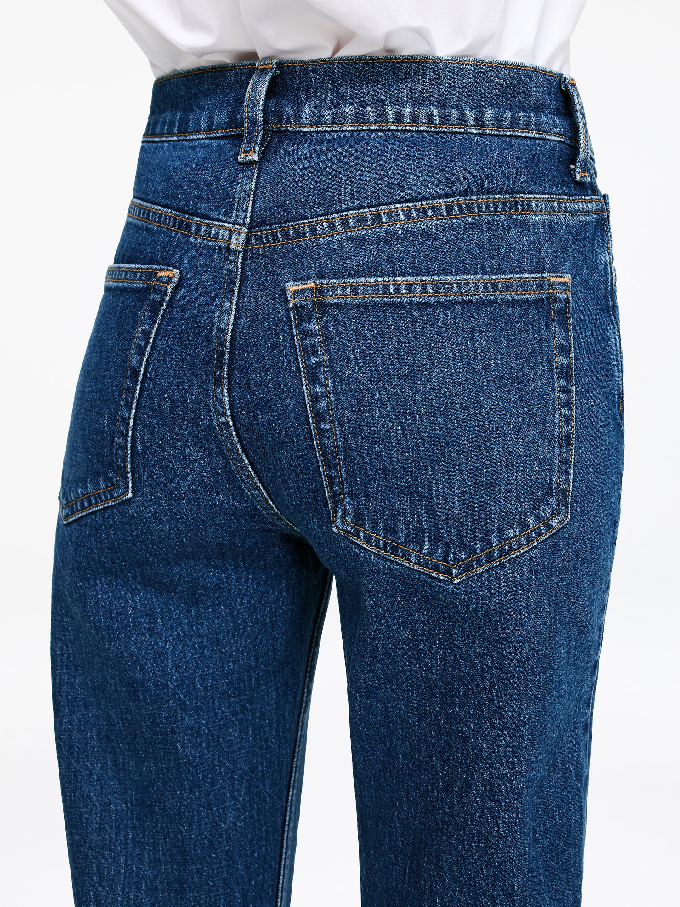 JADE Cropped Slim Jeans - Mittelblau - Slim Fit - Women - StillMedia/Lookbook - 14