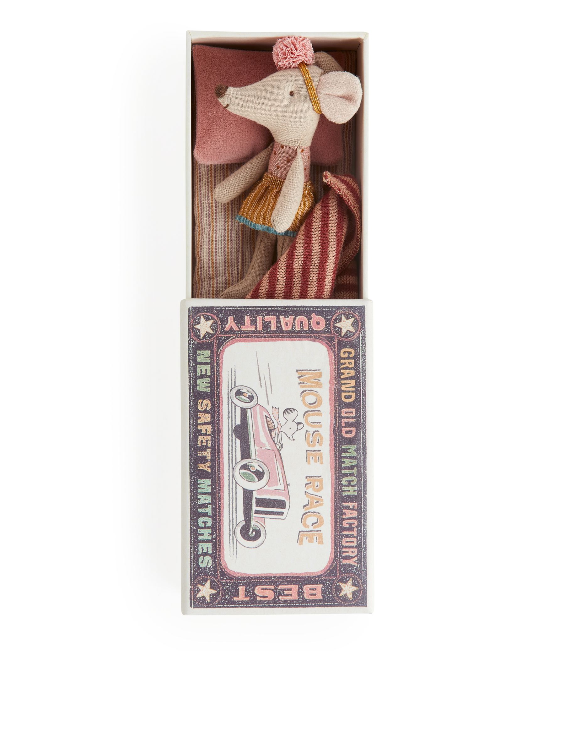 Maus „Little Sister“ in Streichholzschachtel von M - Little Sister - Haushaltswaren - StillMedia/DescriptiveStillLife - 1