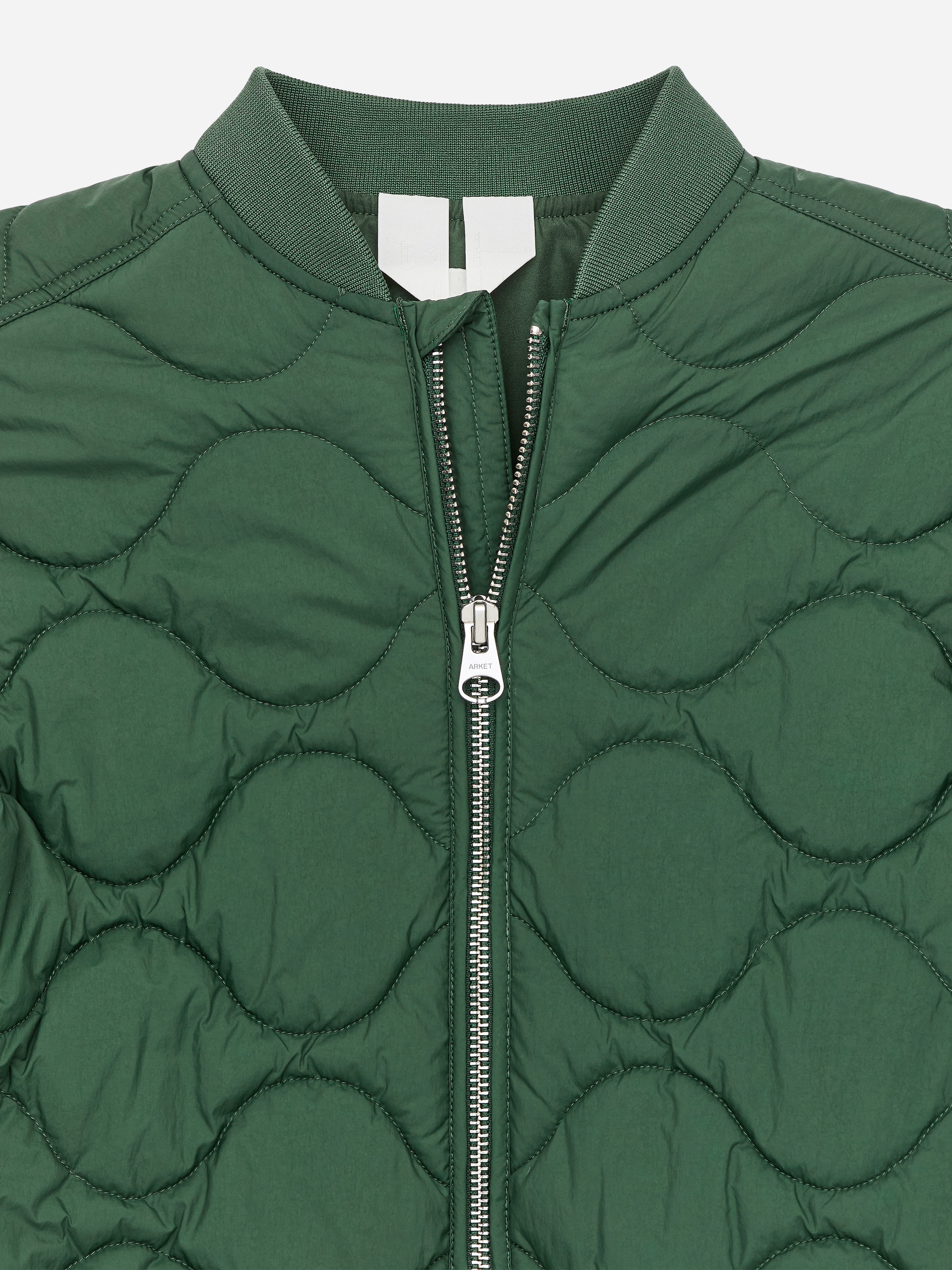 Quilted Jacket - Green - Regular fit - Children - StillMedia/DescriptiveStillLife - 3