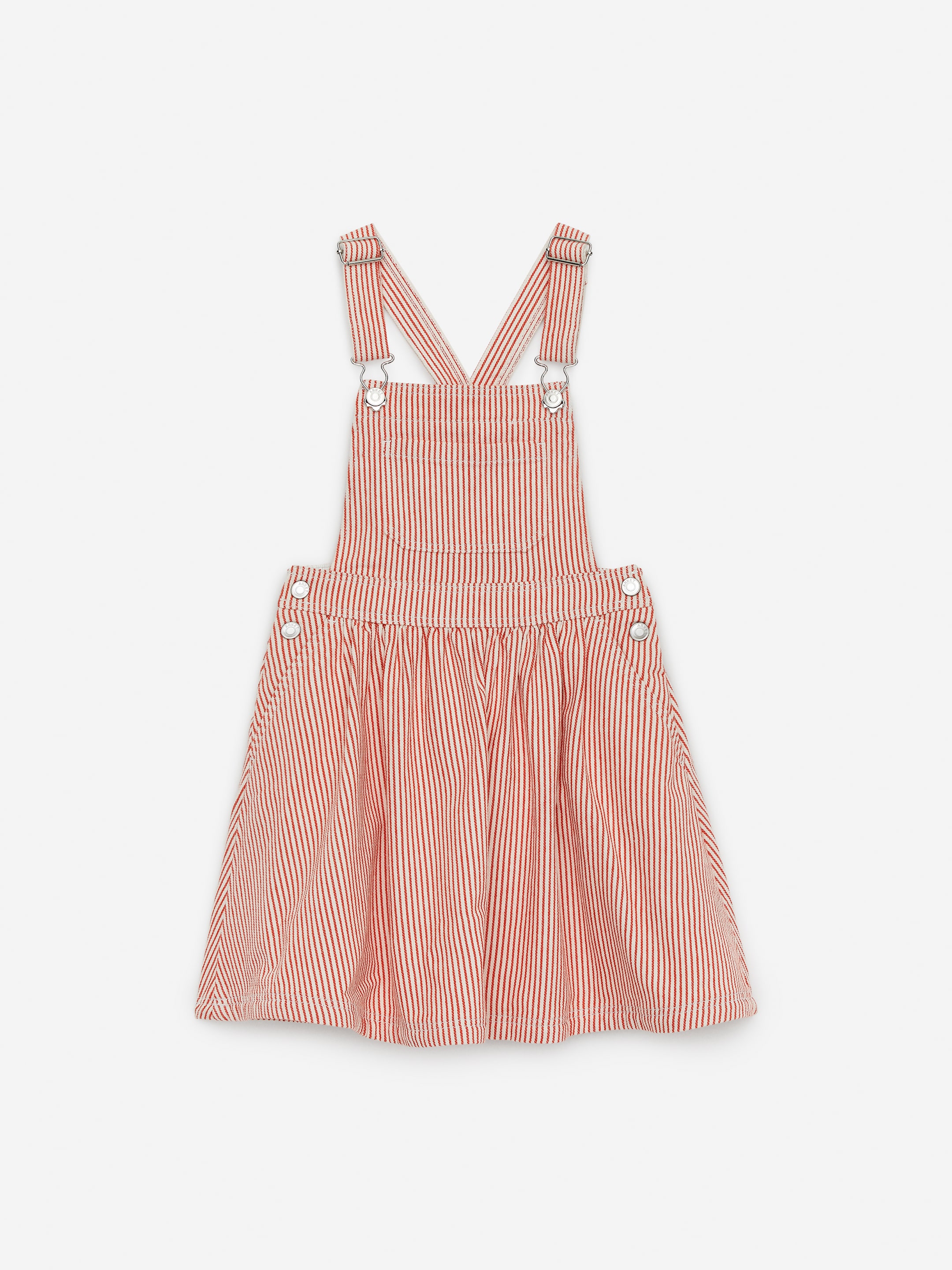 Ingrandisci l'immagine: Dungaree Dress - Red/White - BAMBINO | H&M CH 1