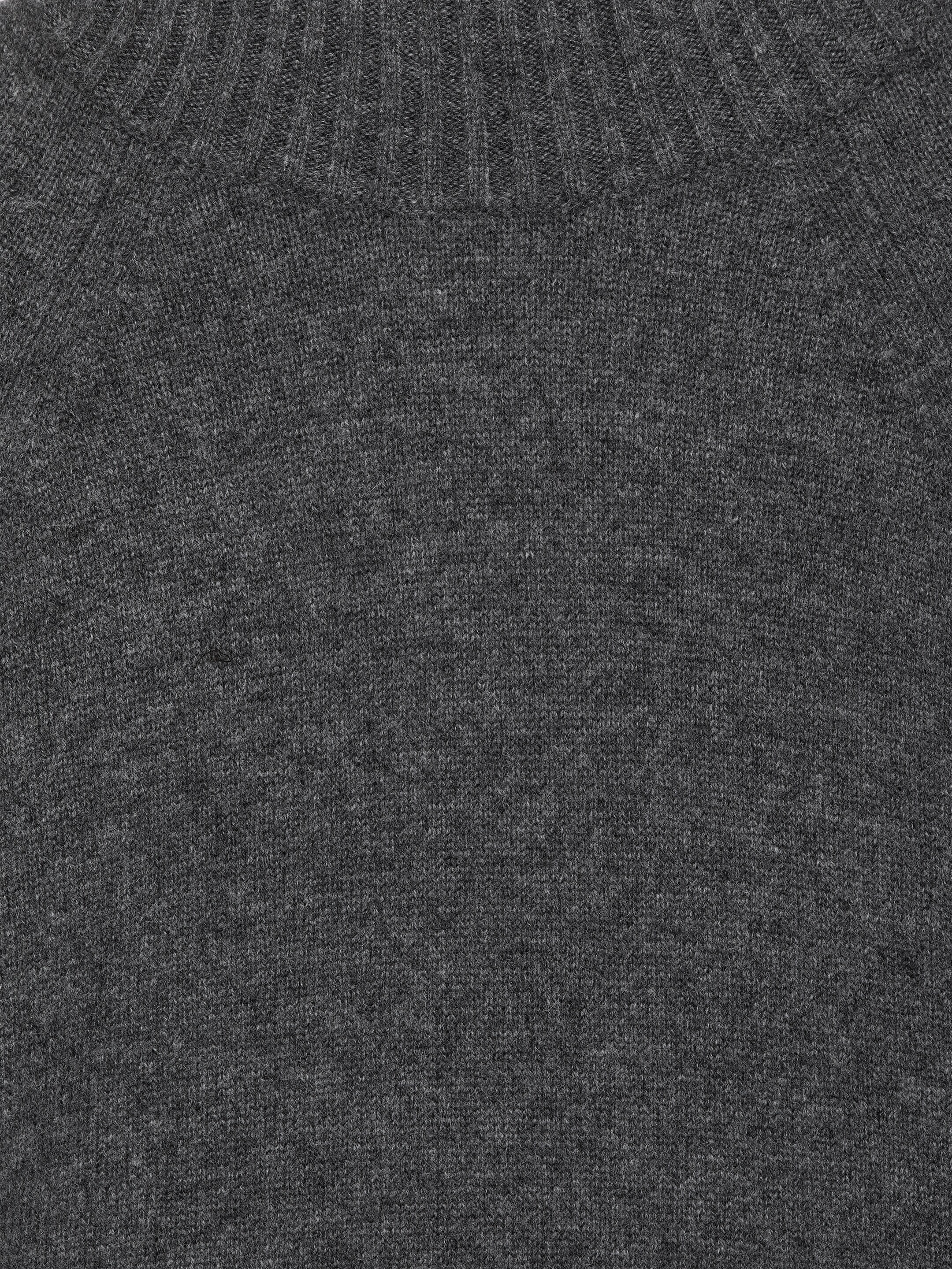Visa större bild: Polotröja i ren kashmir - Mörkgrå - DAM | H&M SE 6