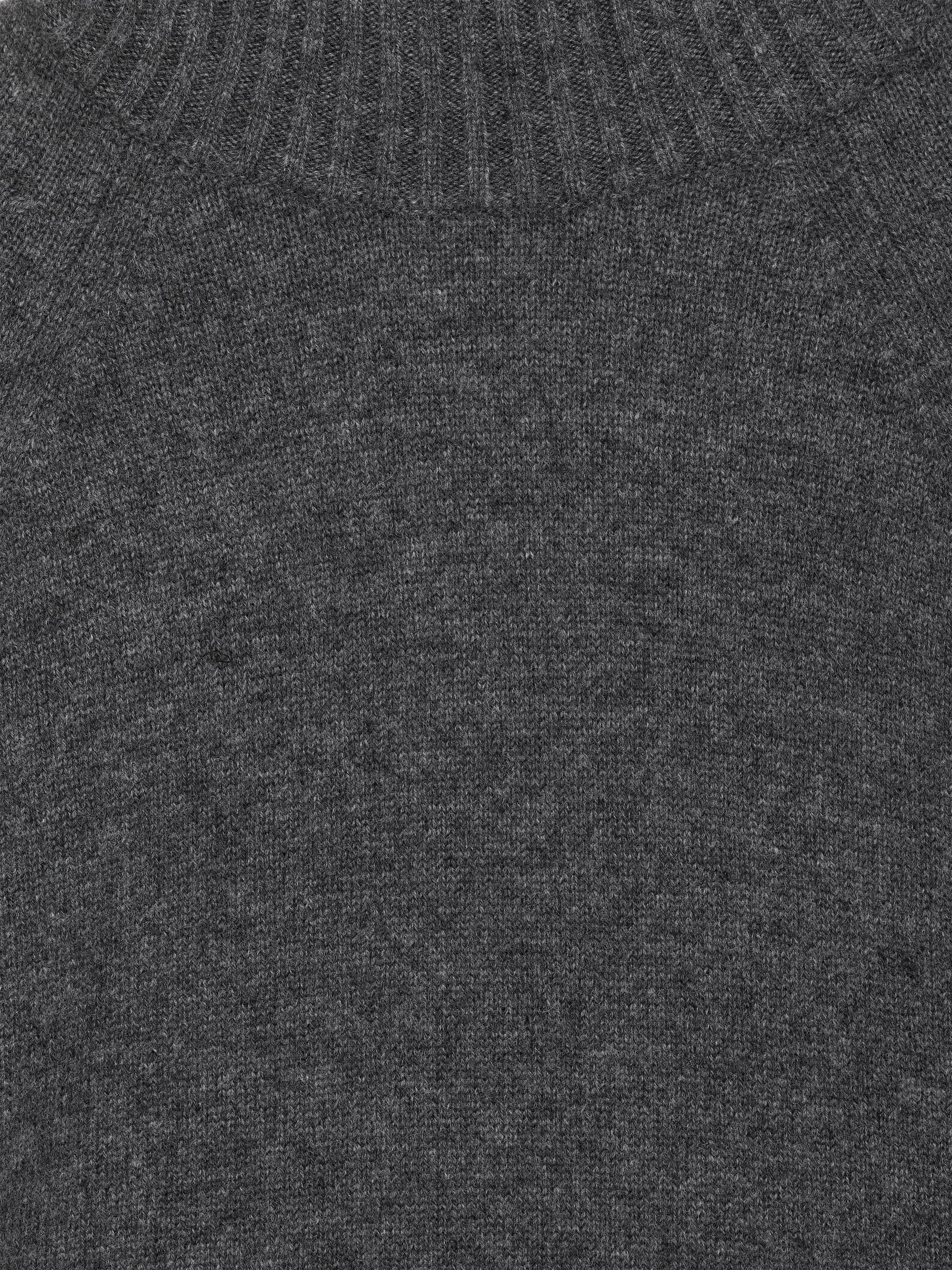 Pull col roulé en pur cachemire - Gris foncé - Loose fit - Femme - StillMedia/DescriptiveDetail - 1