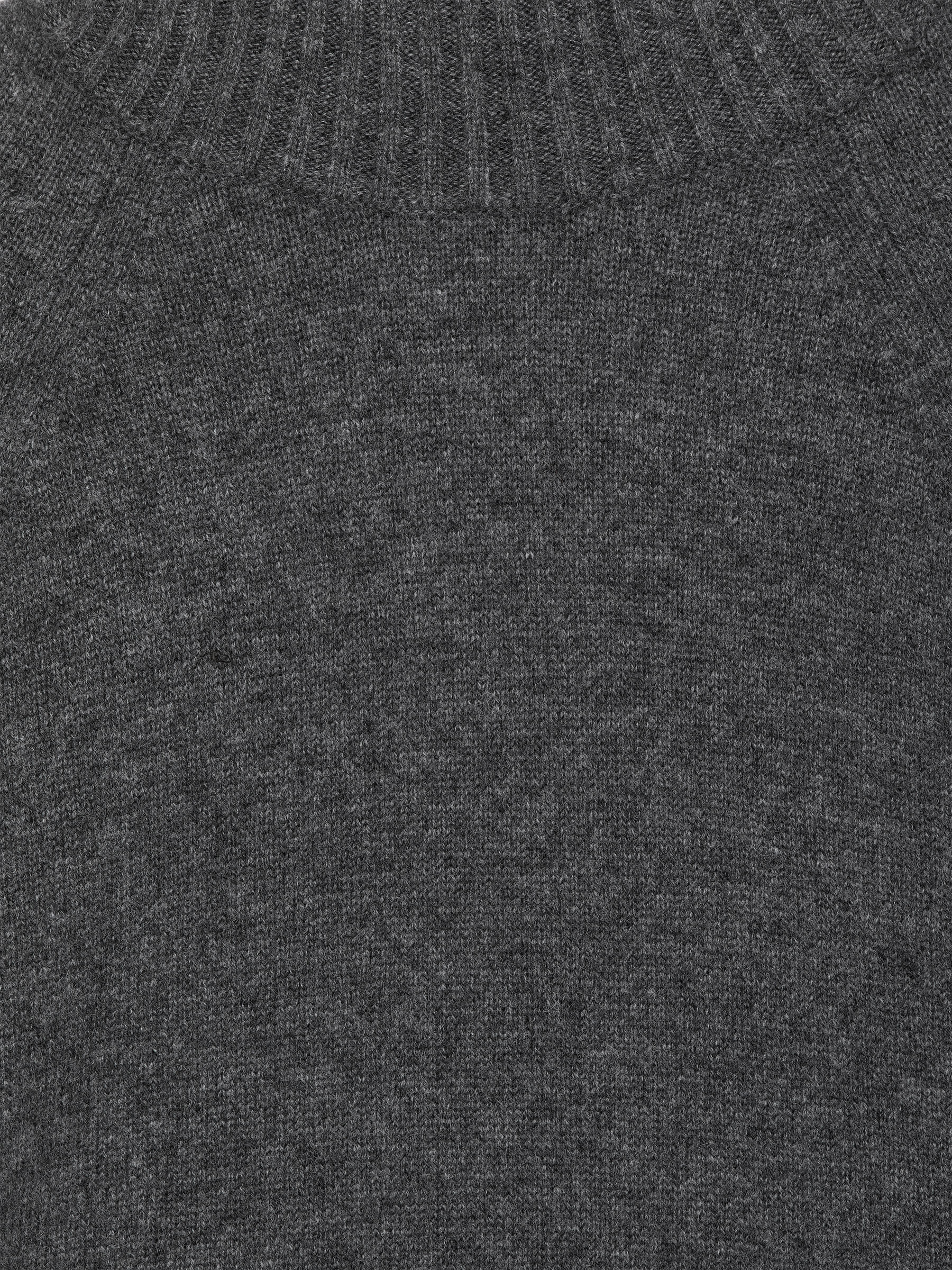 Pull col roulé en pur cachemire - Gris foncé - Loose fit - Femme - StillMedia/DescriptiveDetail - 1