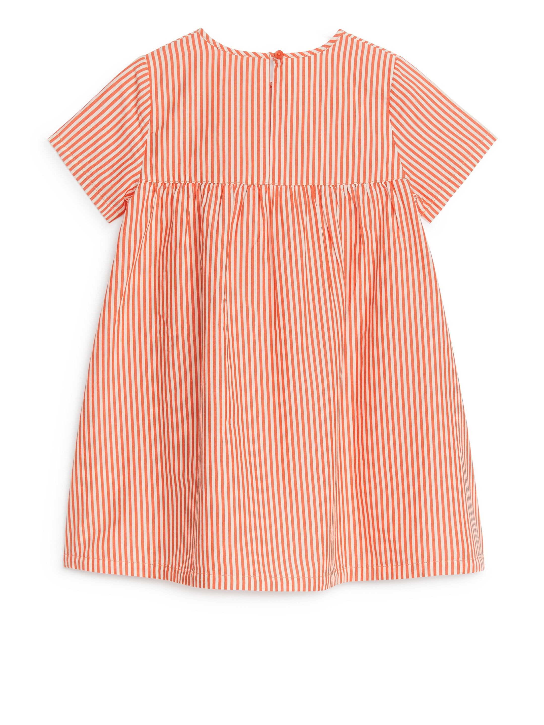 Se større billede: Bomuldskjole - Hvid/rød - BØRN | H&M DK 2