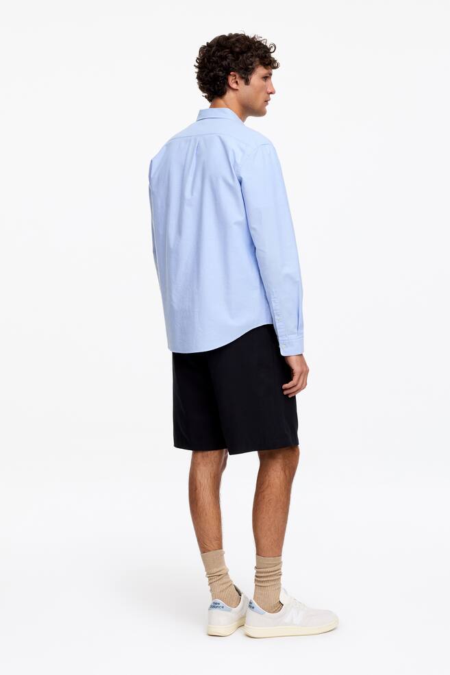 Regular Oxford Shirt-Light Blue - 6