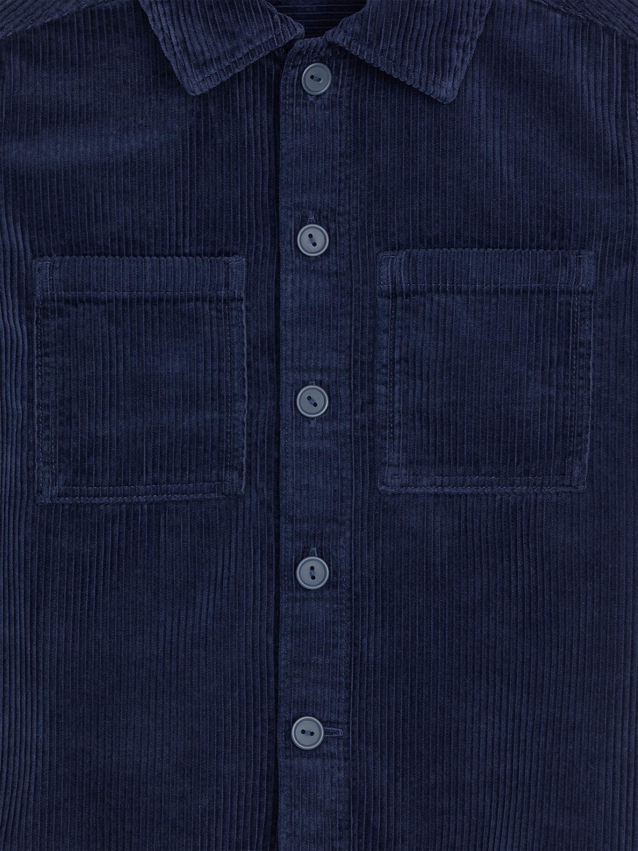 Corduroy Overshirt - Dark Blue - Regular fit - children - StillMedia/DescriptiveDetail - 1