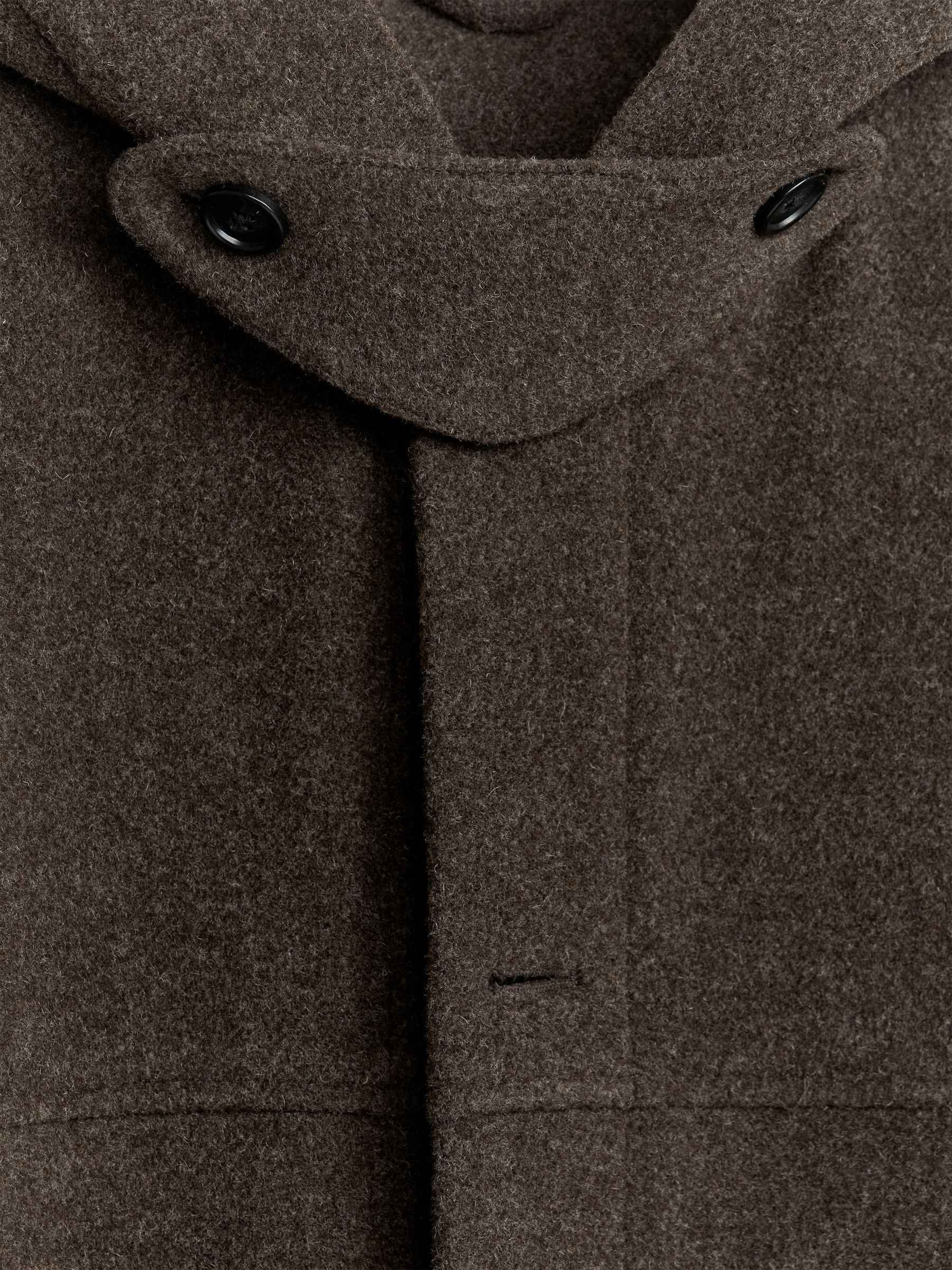 Dufflecoat mit Kapuze - Braun meliert - Regular Fit - Herren - StillMedia/DescriptiveDetail - 5