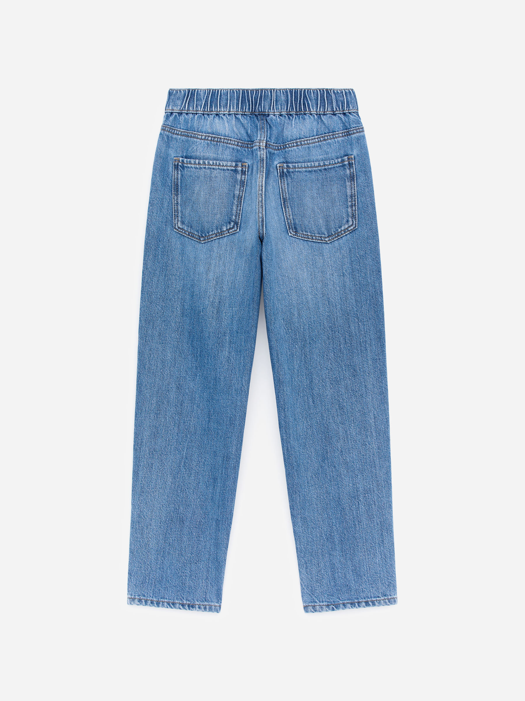 Pull-on-Jeans - Blau - Relaxed Fit - Kinder - StillMedia/DescriptiveStillLife - 1