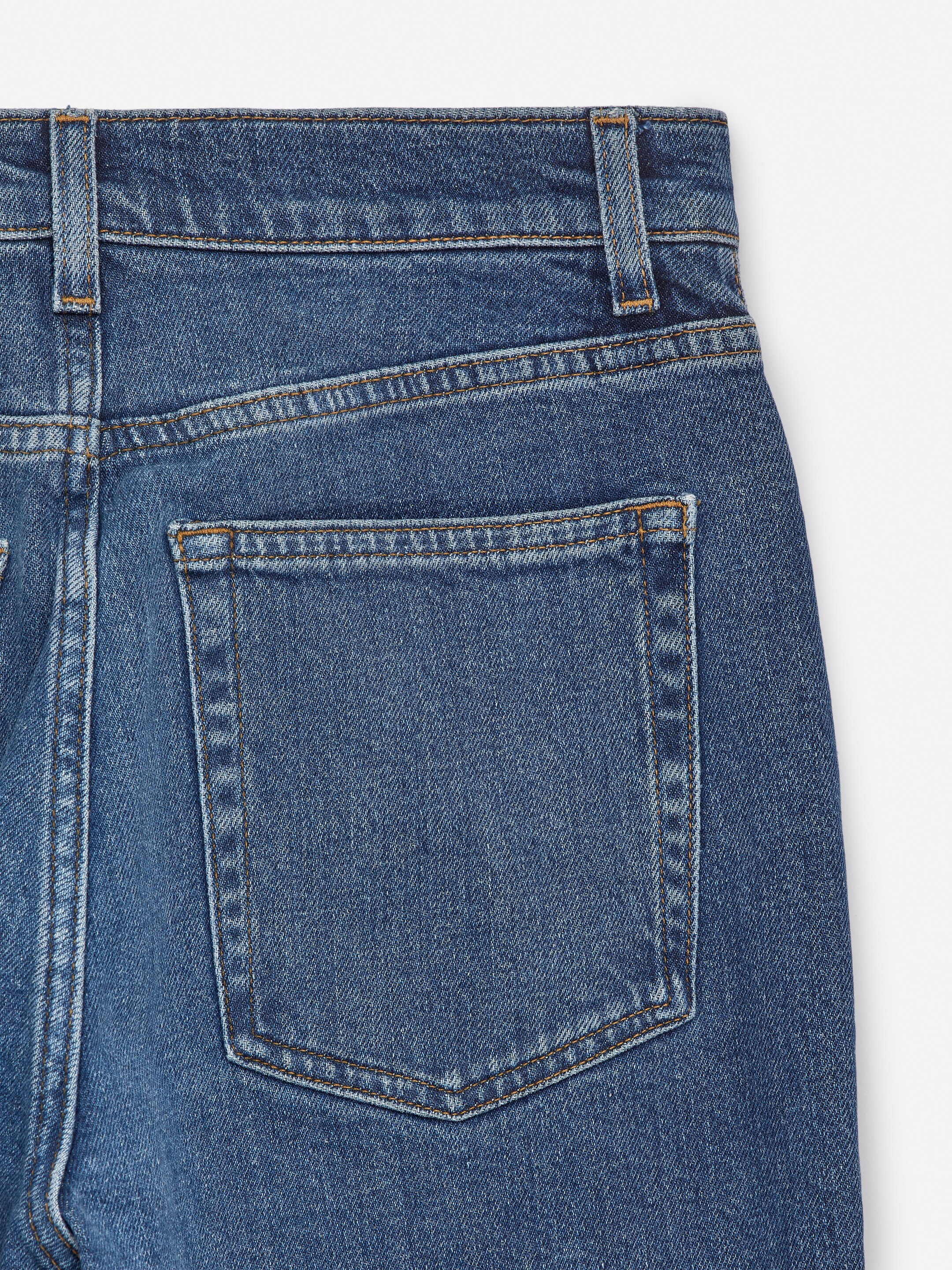 Ver imagen más grande: Vaqueros flared altos RAIN - Azul medio - MUJER | H&M ES 6