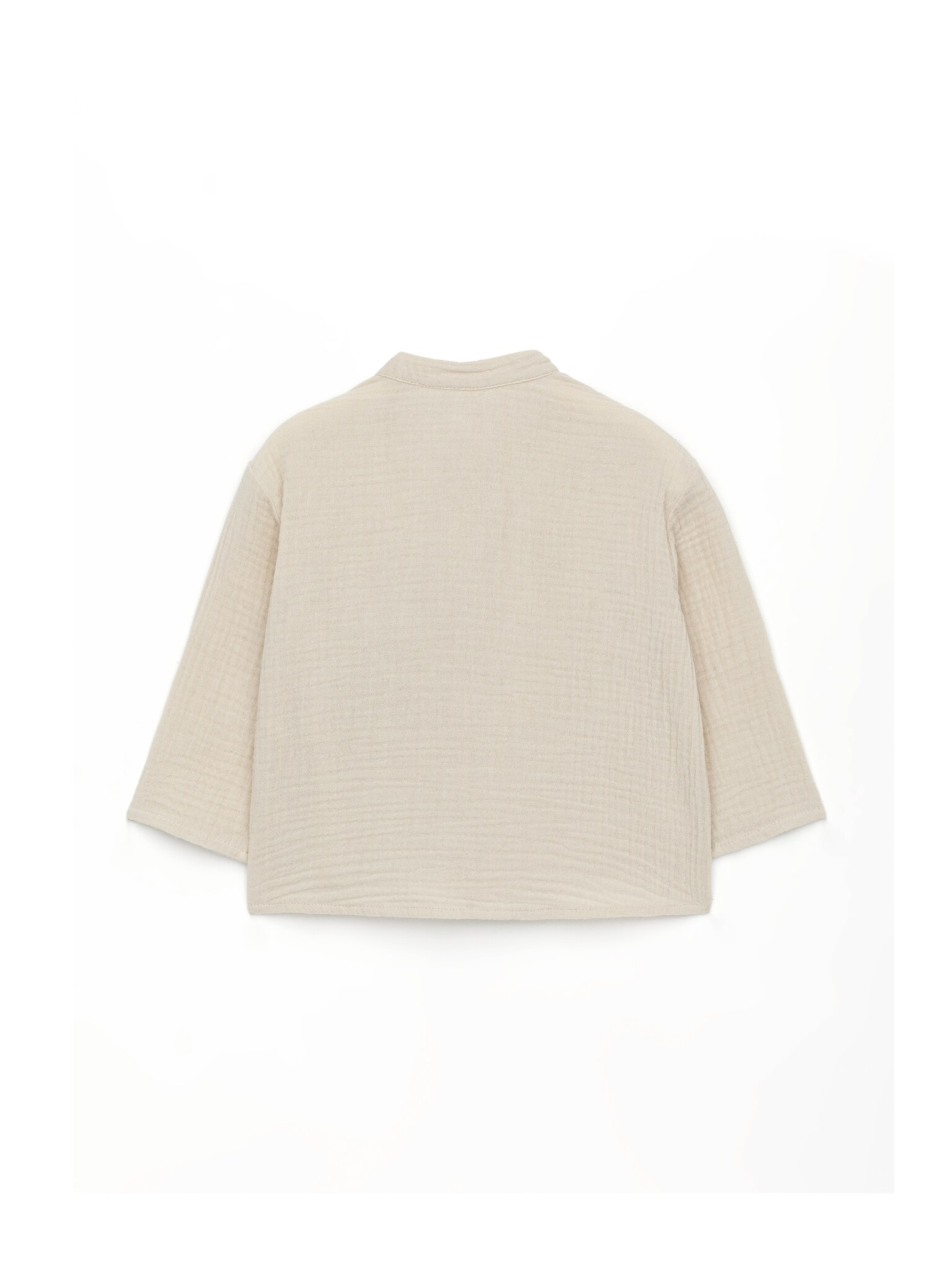 Chemise en mousseline - Beige/Bleu - 3