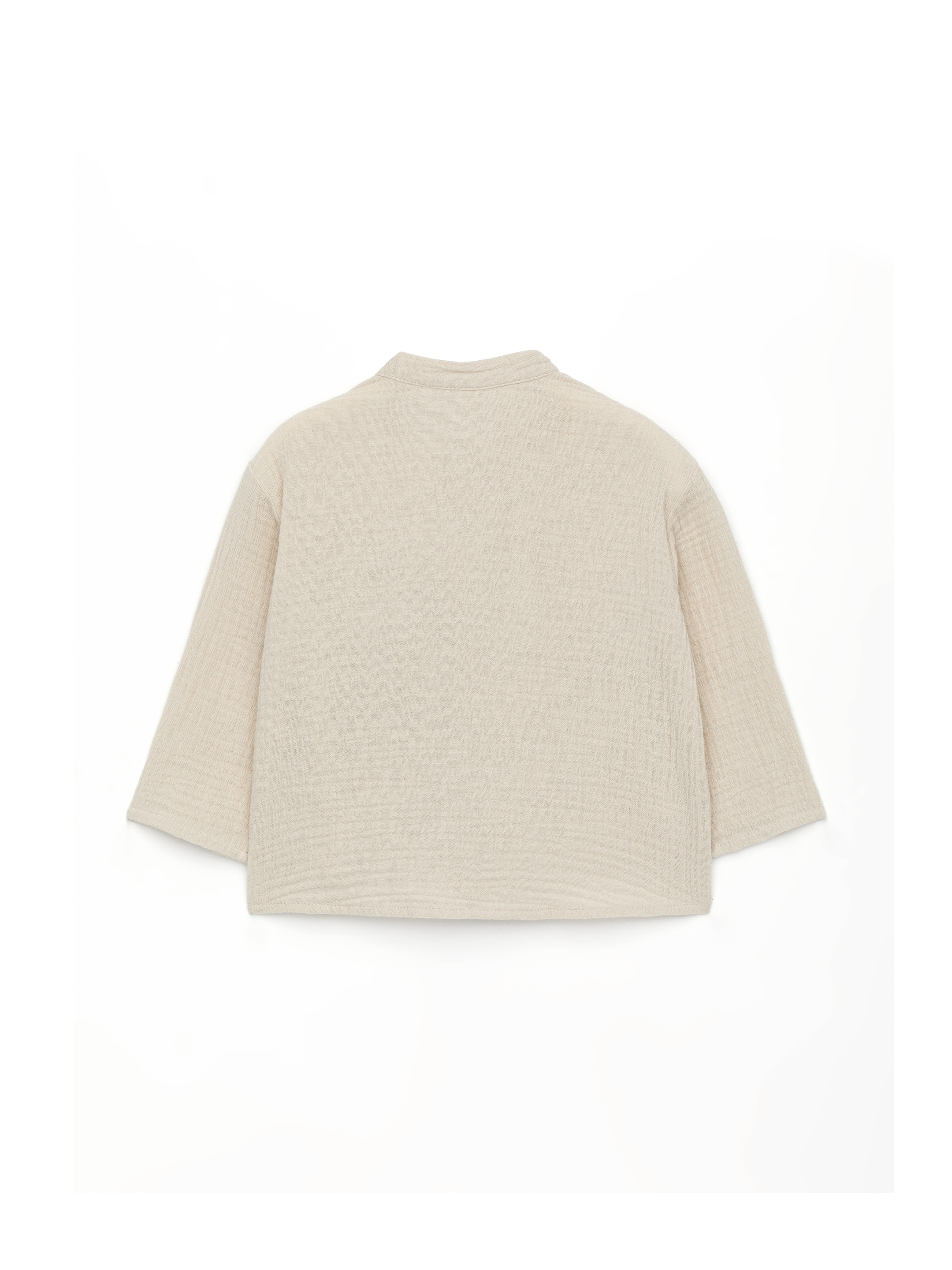 Grotere afbeelding bekijken: Muslin Shirt - Beige - KINDEREN | H&M BE 2