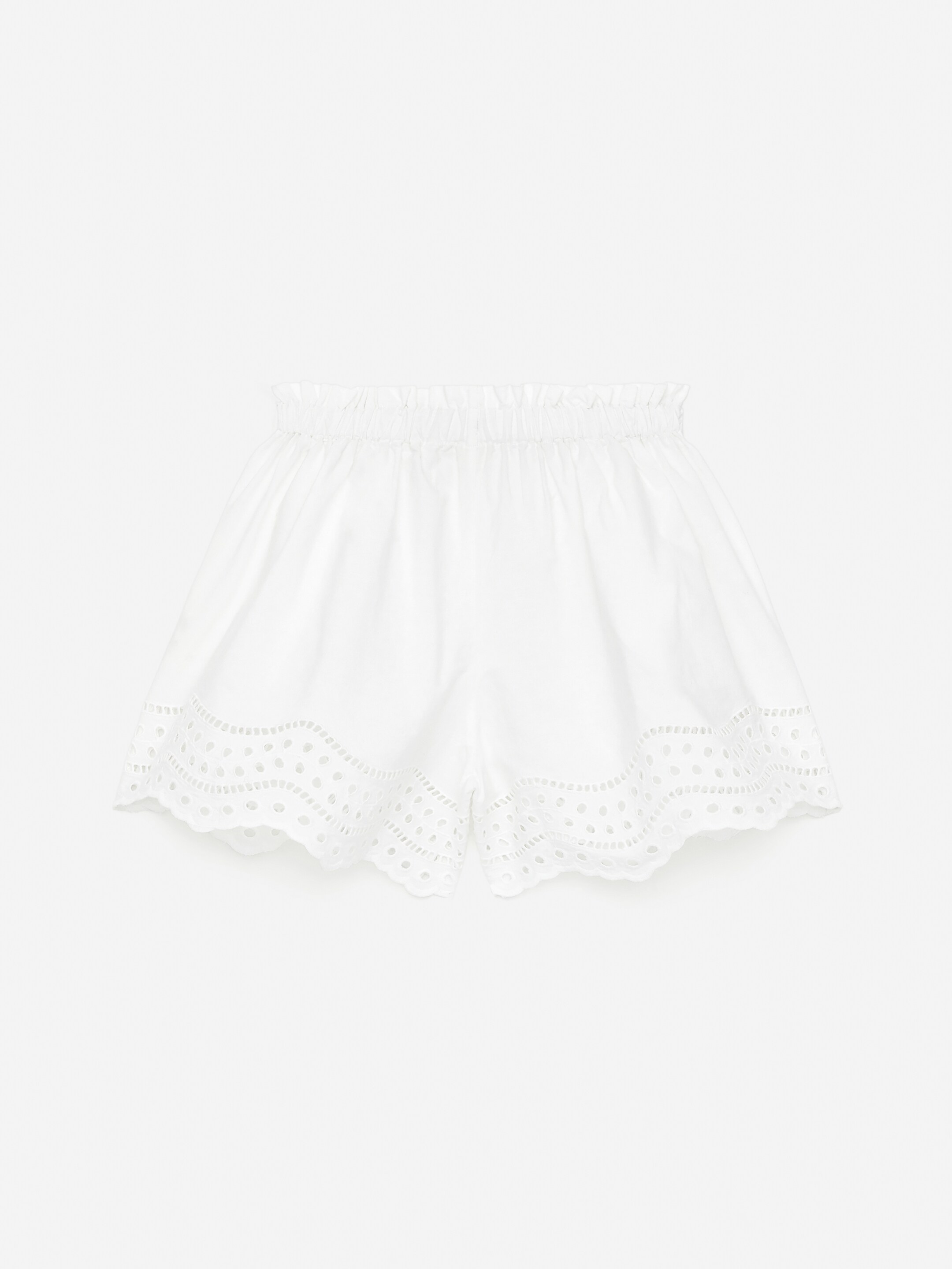 Nagyobb kép megtekintése: Broderie Anglaise rövidnadrág - Fehér - GYEREK | H&M HU 2
