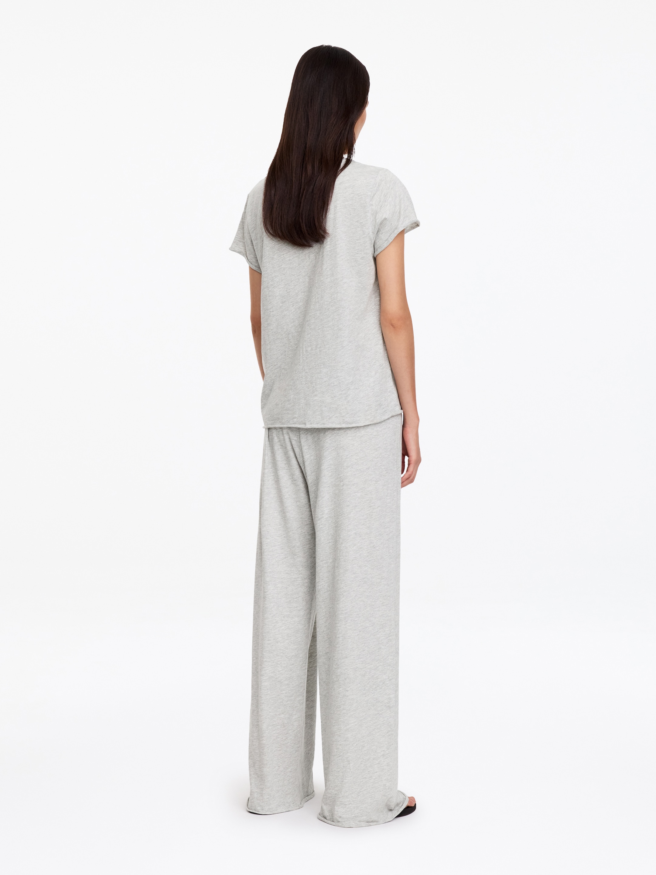 Pantaloni per il tempo libero - Grigio - Relaxed fit - women - StillMedia/Lookbook - 3