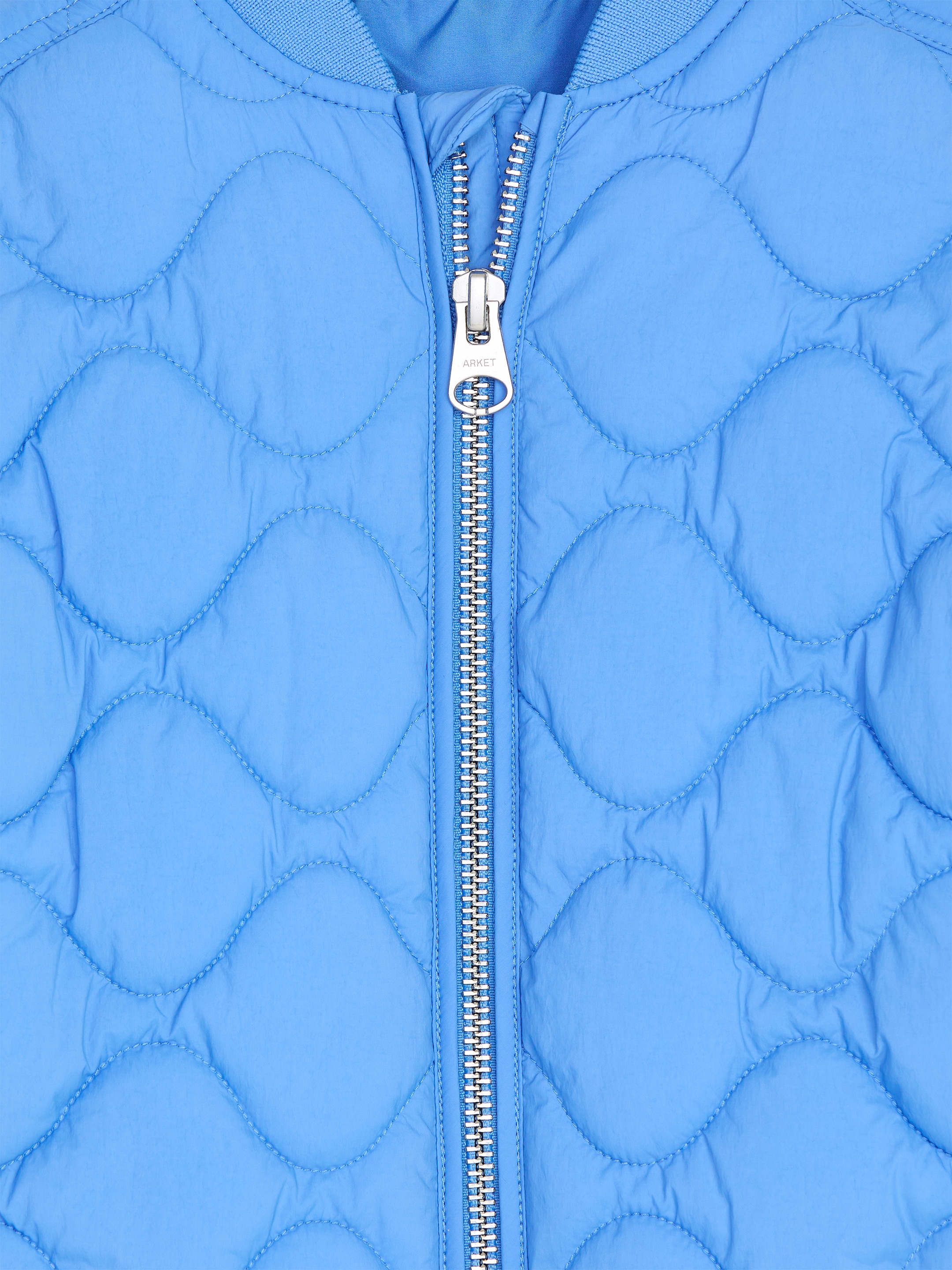 Quilted Jacket - Blue - Relaxed fit - children - StillMedia/DescriptiveDetail - 2