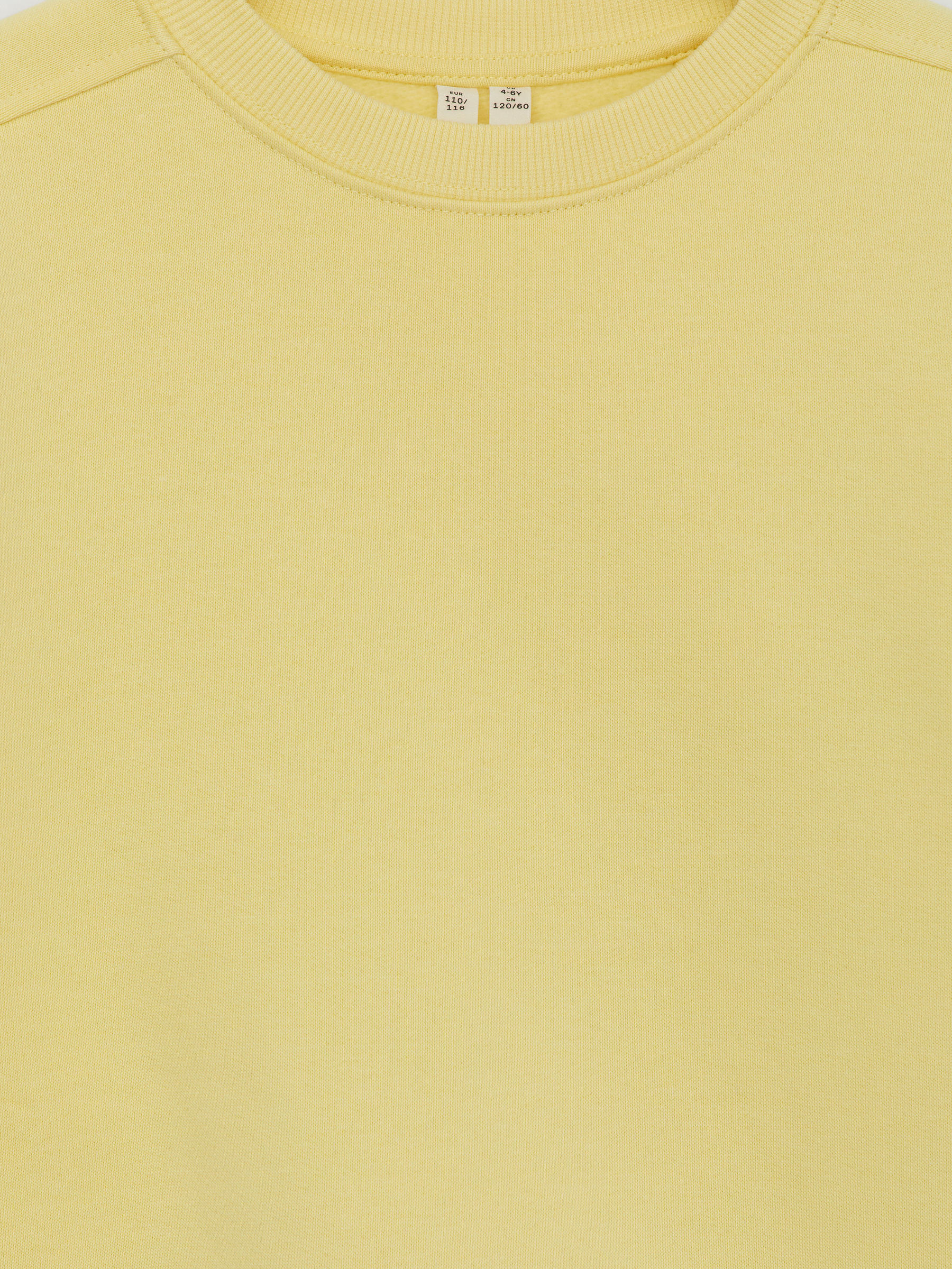 Heavyweight Sweatshirt - Yellow - Regular fit - Children - StillMedia/DescriptiveDetail - 2