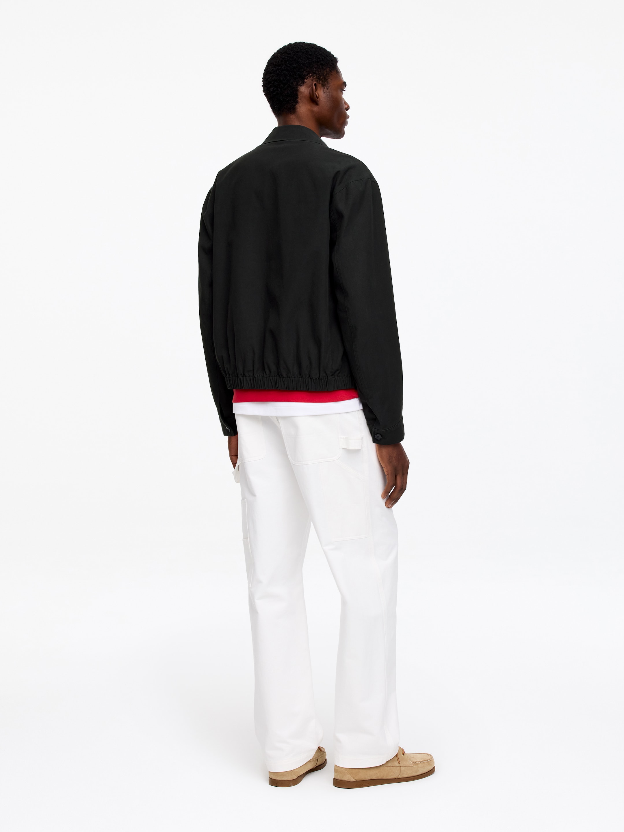Cotton Blouson - Black - Regular fit - Men - StillMedia/Lookbook - 5