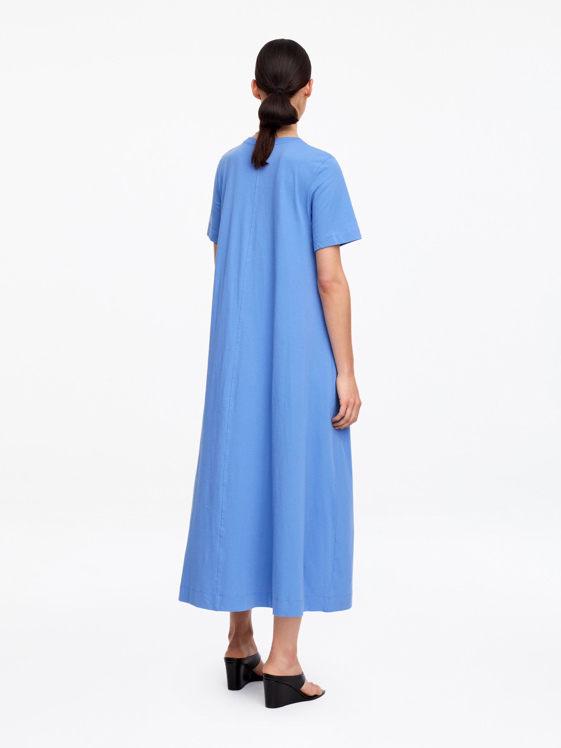 T-Shirt-Maxikleid - Blau - Regular Fit - Damen - StillMedia/Lookbook - 4