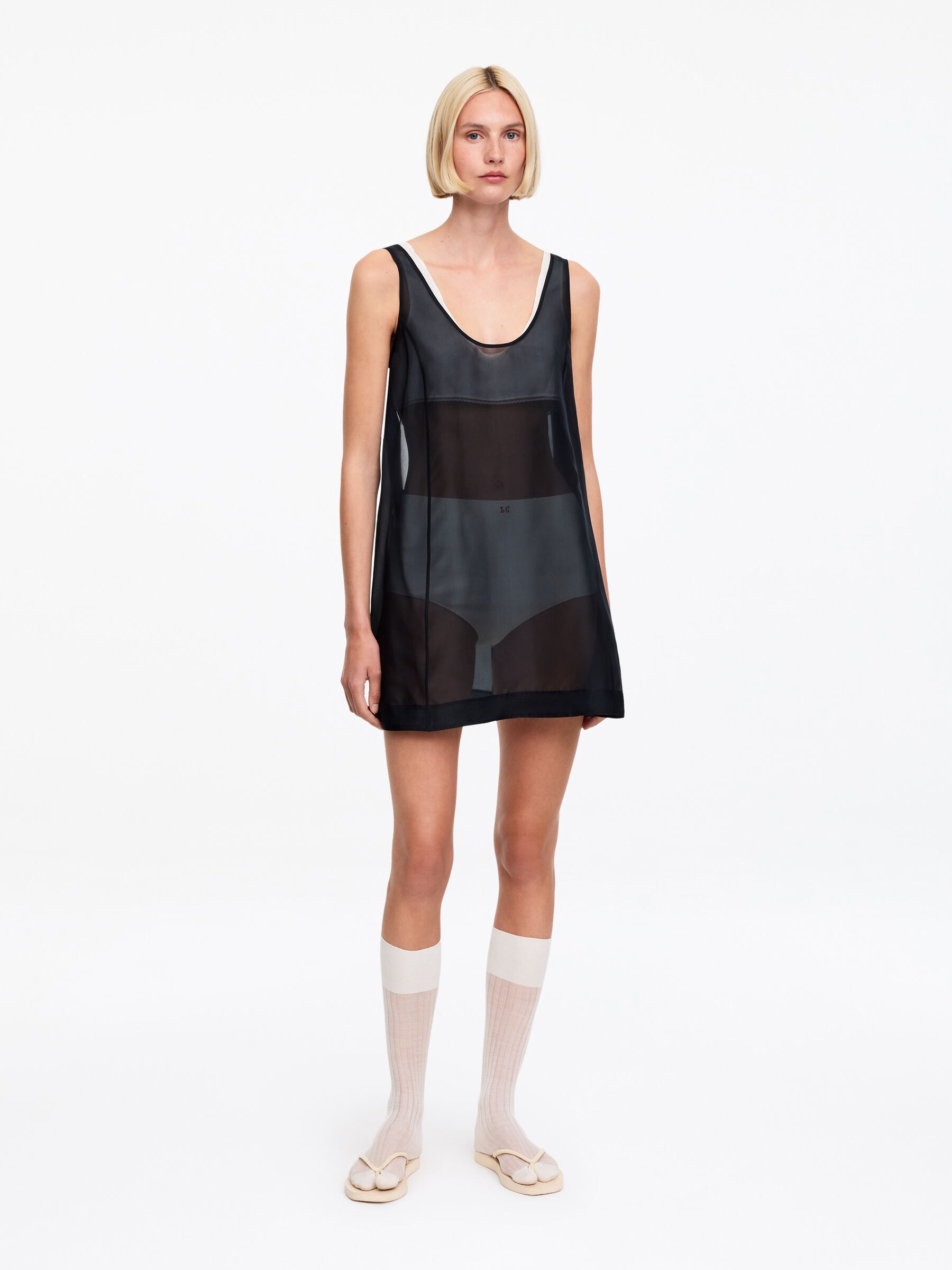 ARKET and Laila Gohar A-Line Mini Dress-#2B2C32-18867