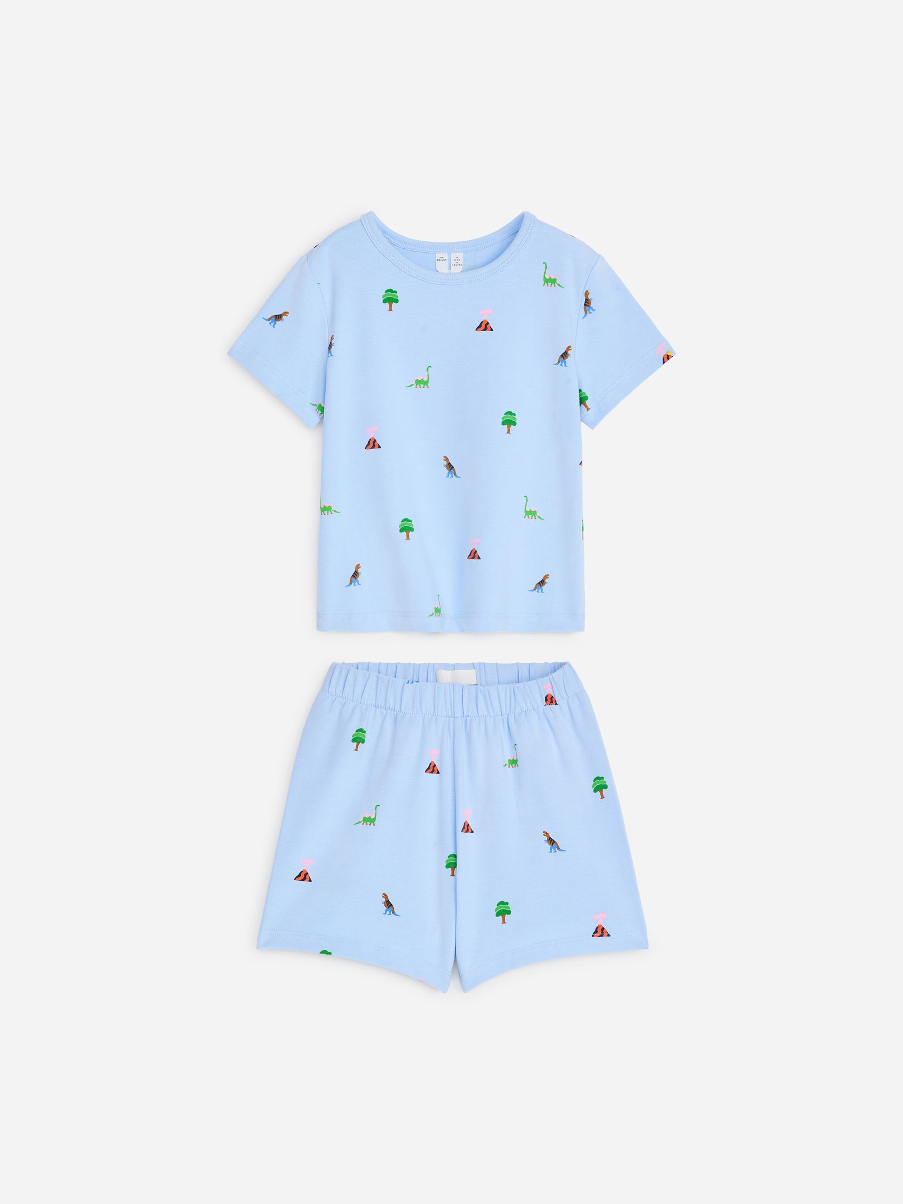 Short Jersey Pyjama Set-#92B1DD-19176