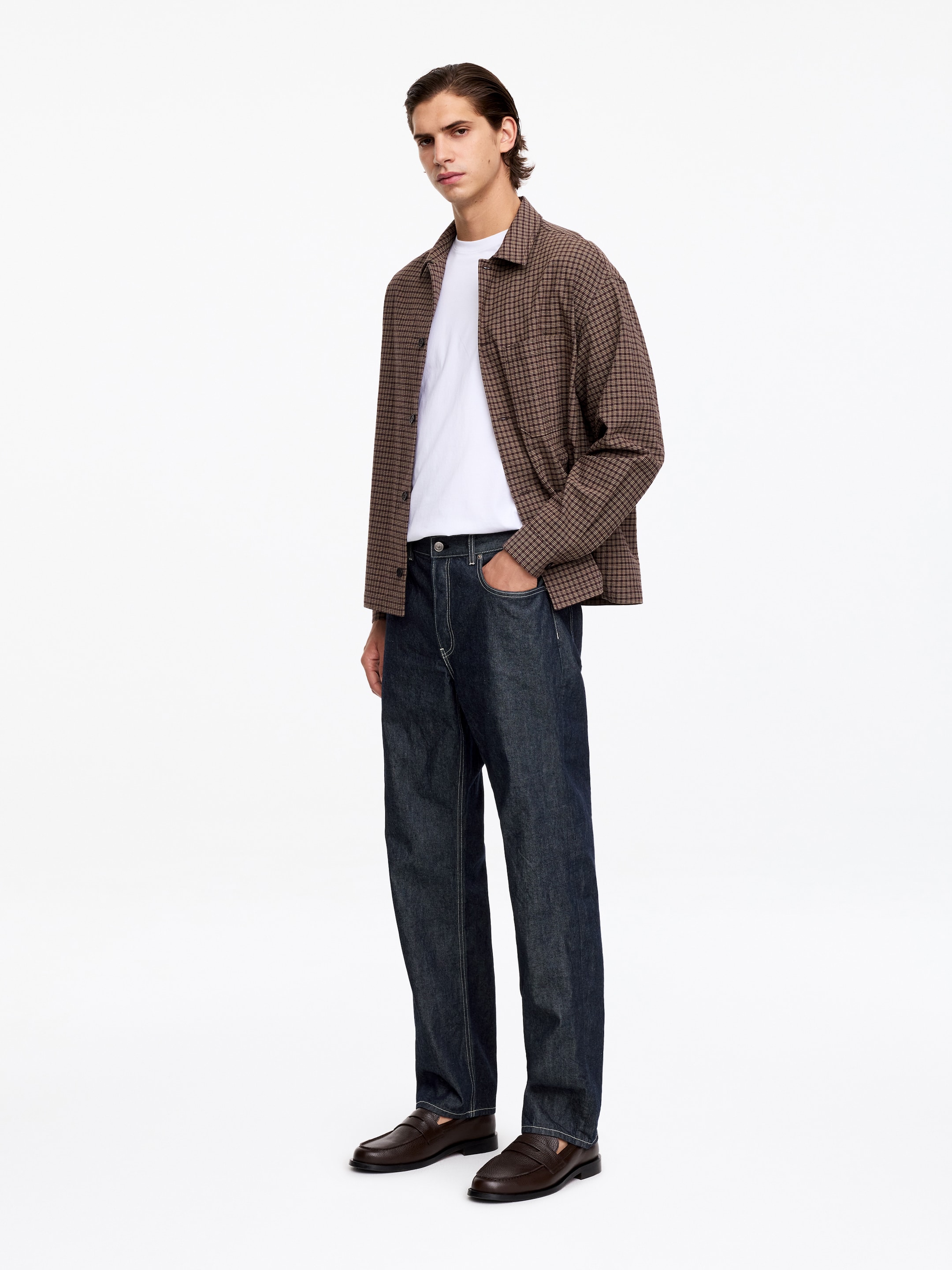 OCEAN leichte Loose Jeans - Dunkelblau - Loose Fit - Men - StillMedia/Lookbook - 2