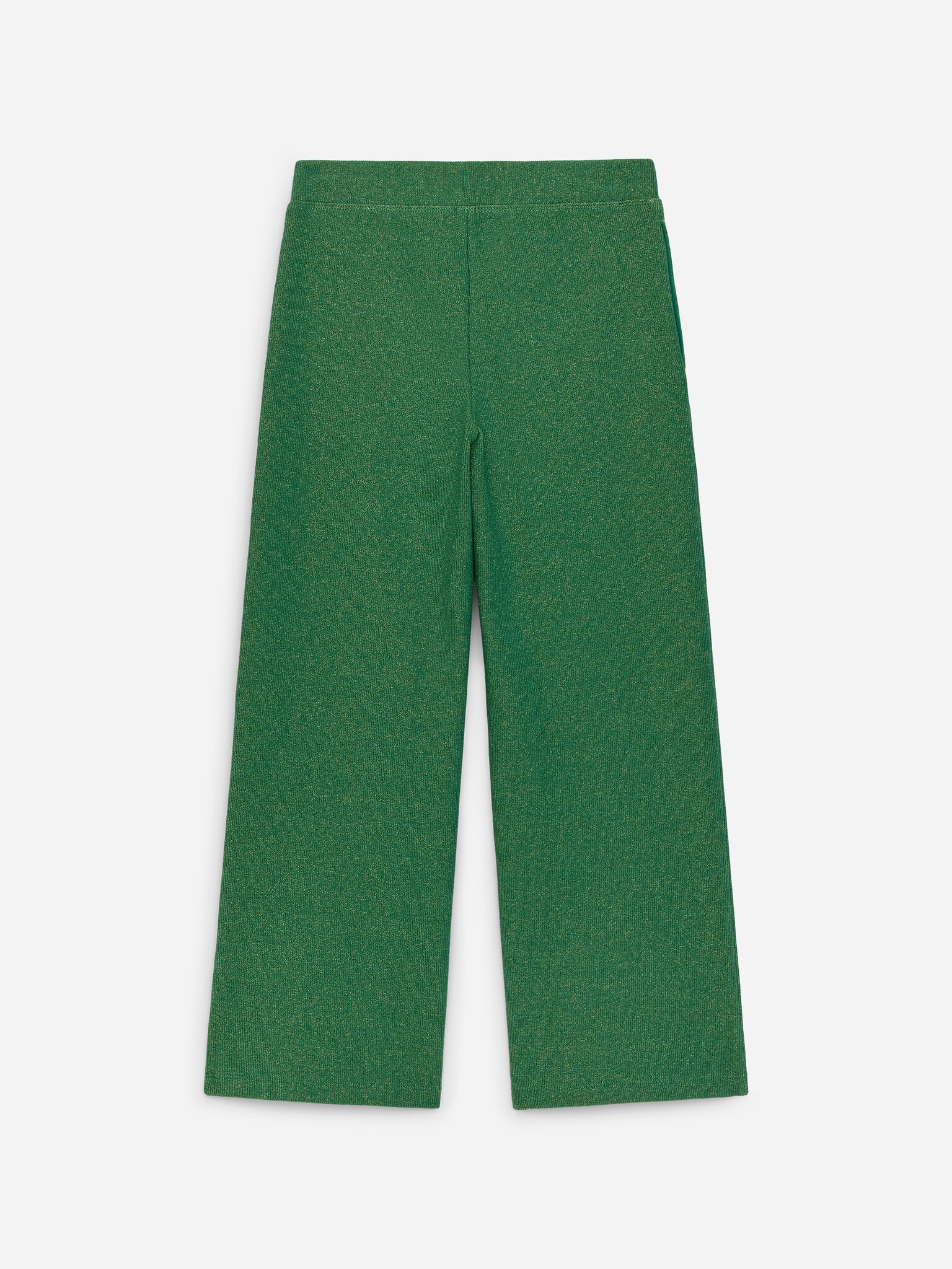 Pantalon en jersey métallisé - Vert - 3