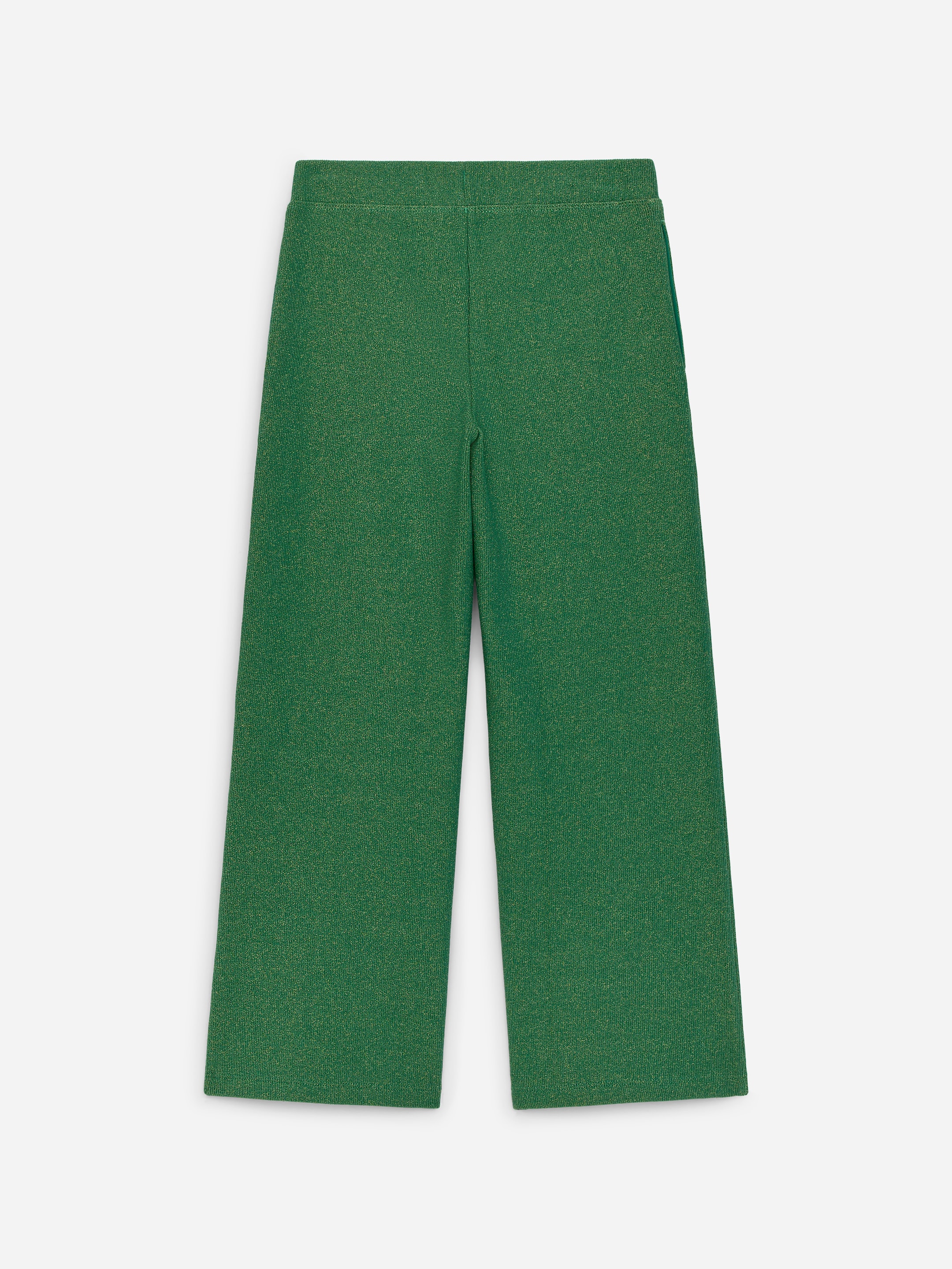 Pantalones de punto metalizado - Verde - Corte relajado - Children - StillMedia/DescriptiveStillLife - 5