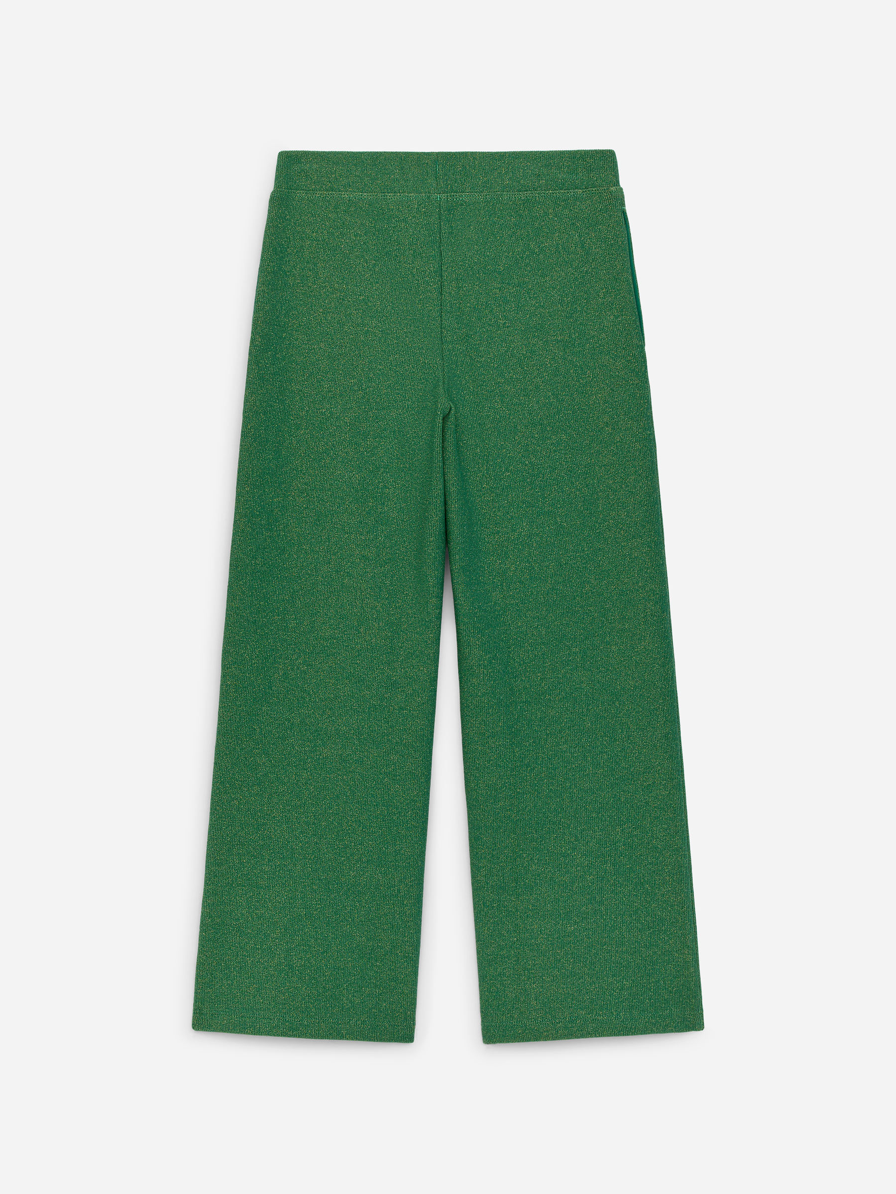 Pantalones de punto metalizado - Verde - Corte relajado - Children - StillMedia/DescriptiveStillLife - 5