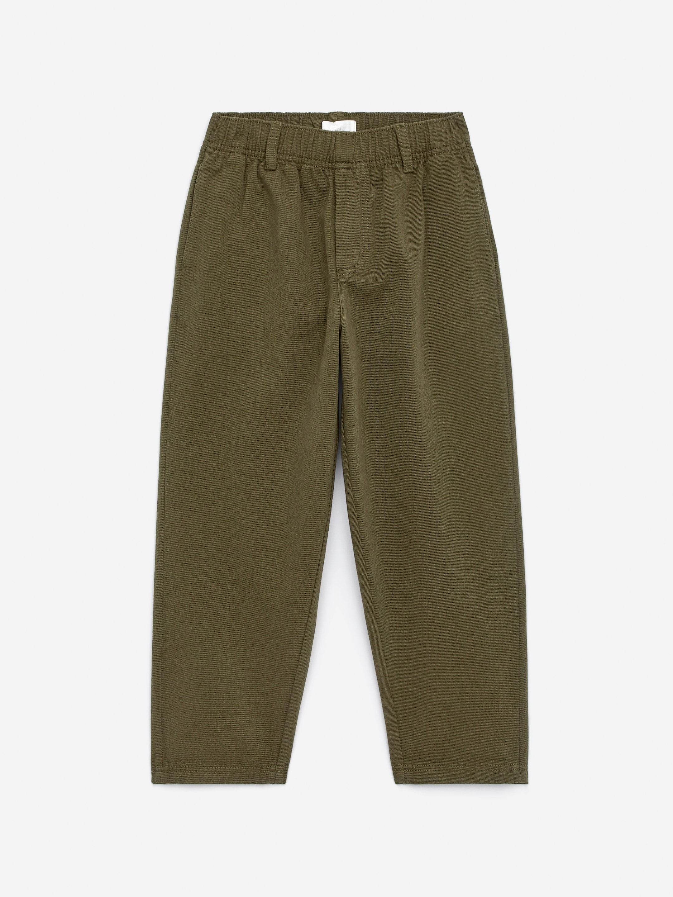 Tapered Cotton Chinos-#52482b-5839