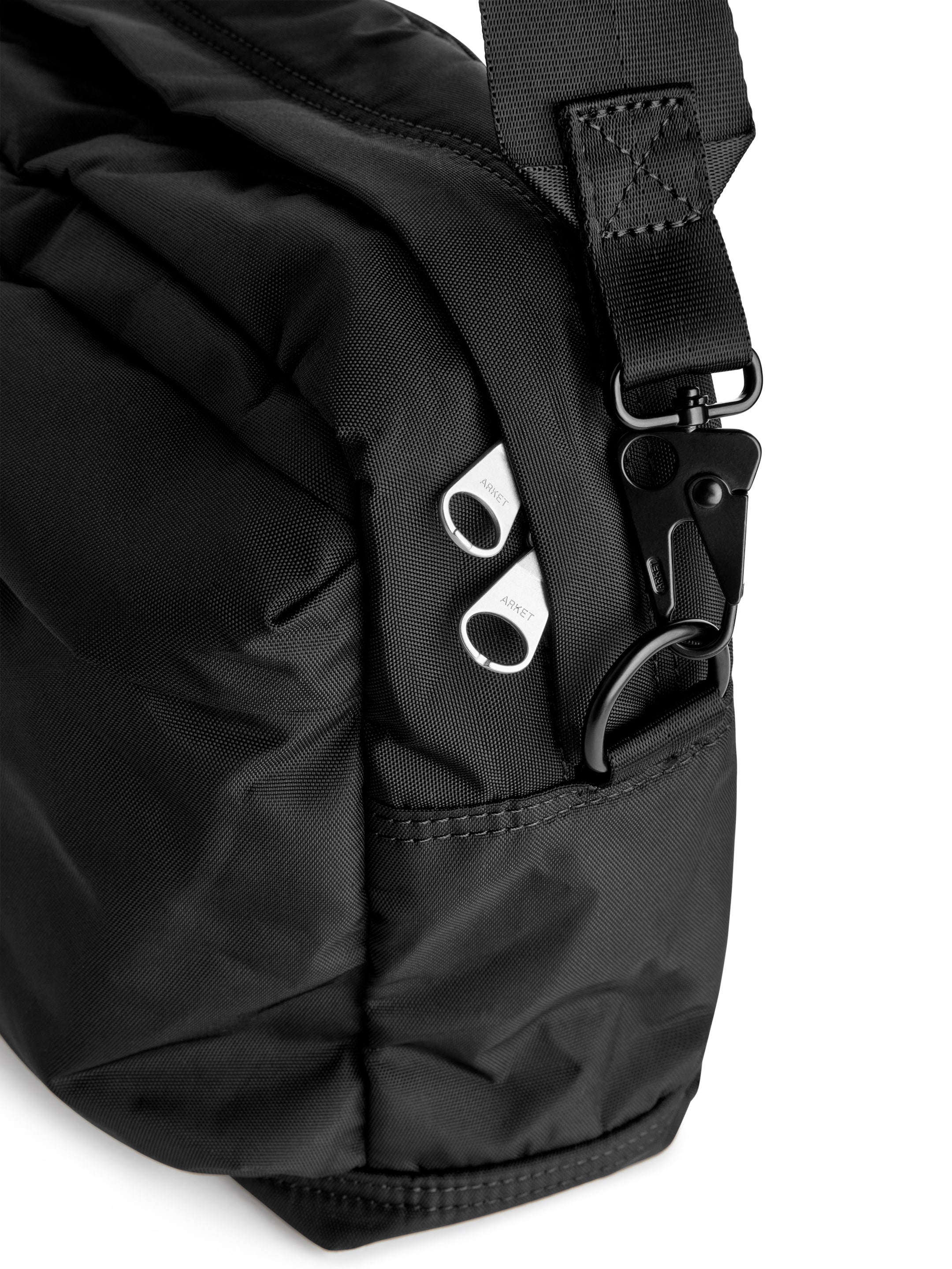 Nylon A4 Shoulder Bag - Black - men - StillMedia/DescriptiveDetail - 7