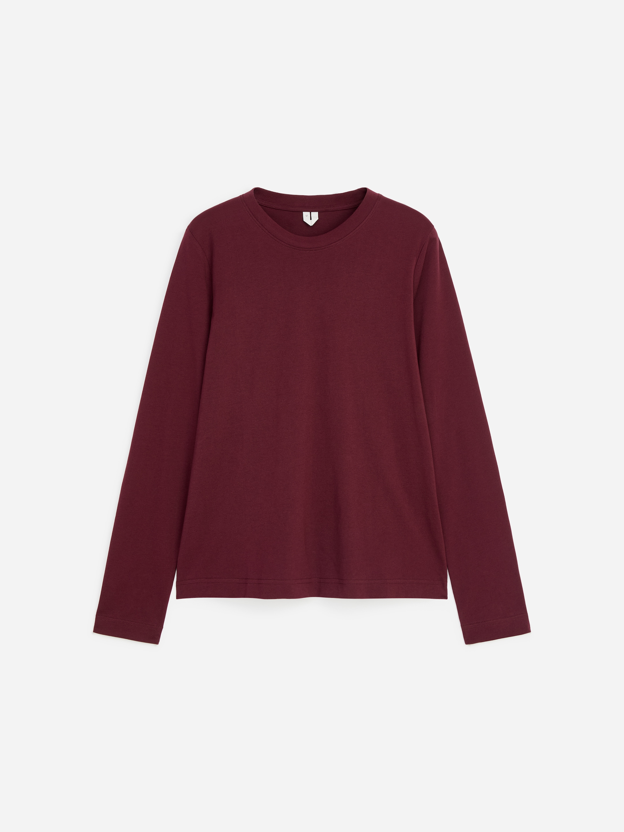 T-shirt Signature a maniche lunghe-Red-20817