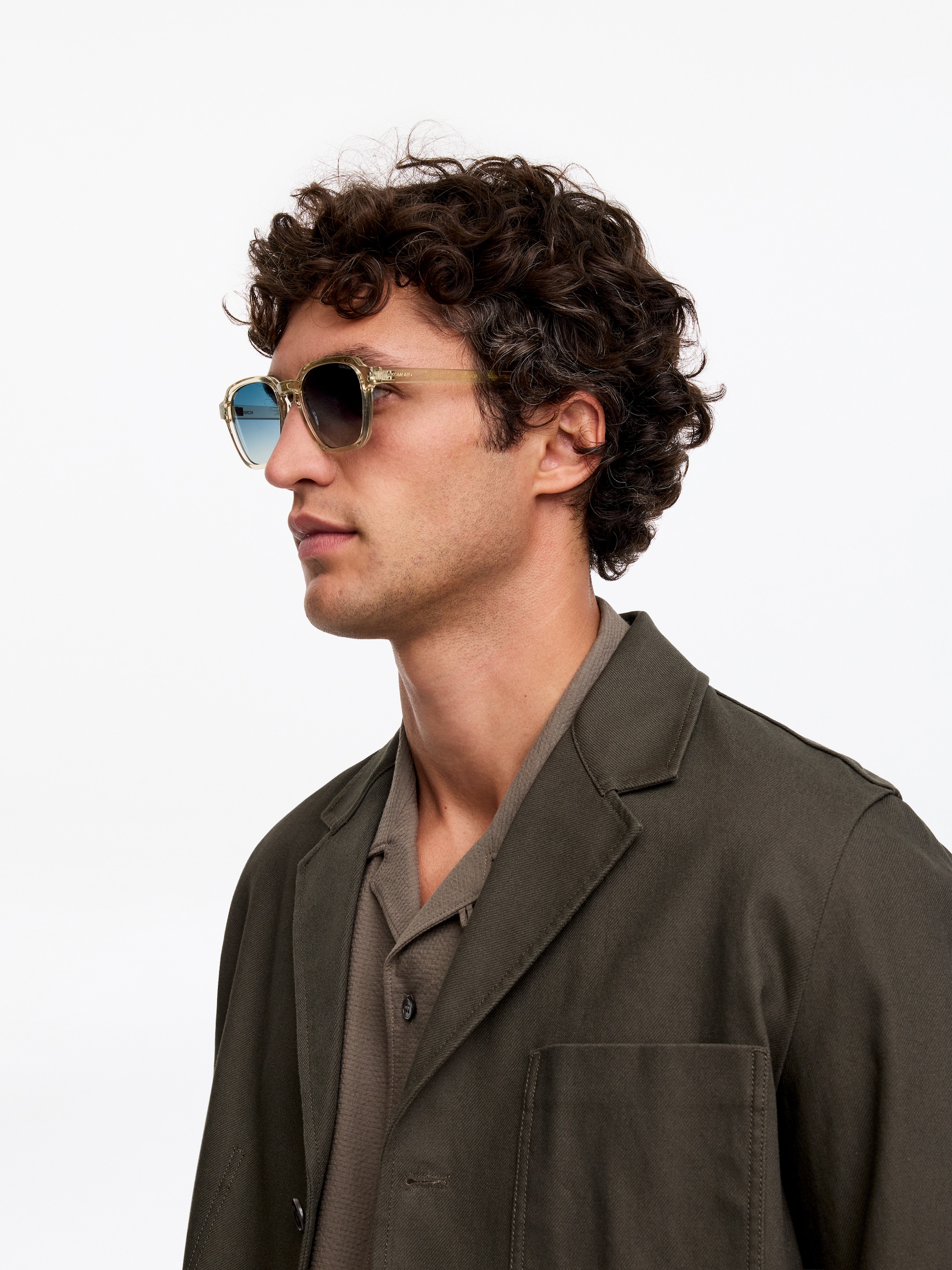 Lunettes de soleil Matty de KOMONO - Sables bleus - Homme - StillMedia/Lookbook - 10