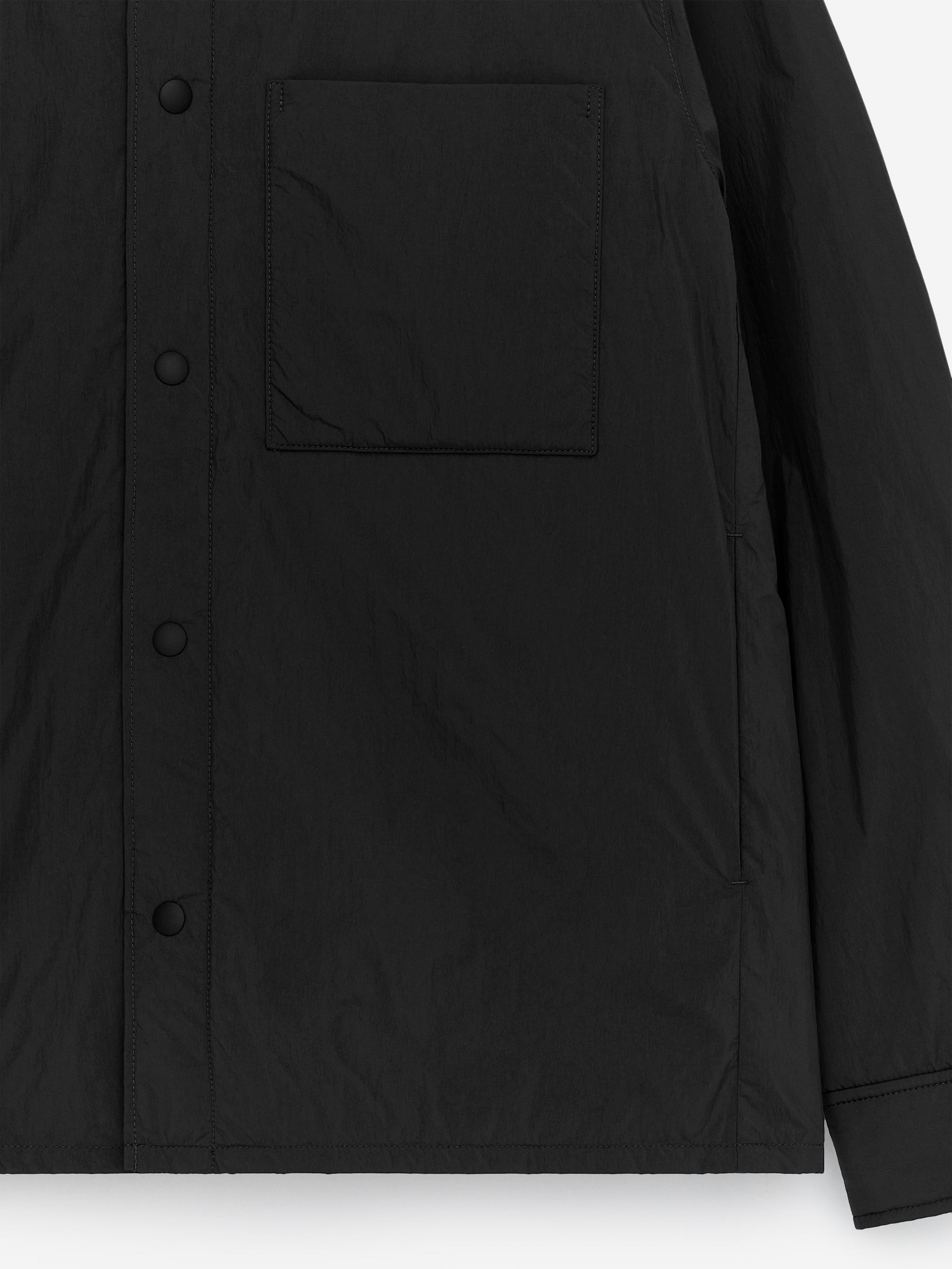 Light-Padded Overshirt - Black - Regular fit - Men - StillMedia/DescriptiveDetail - 2