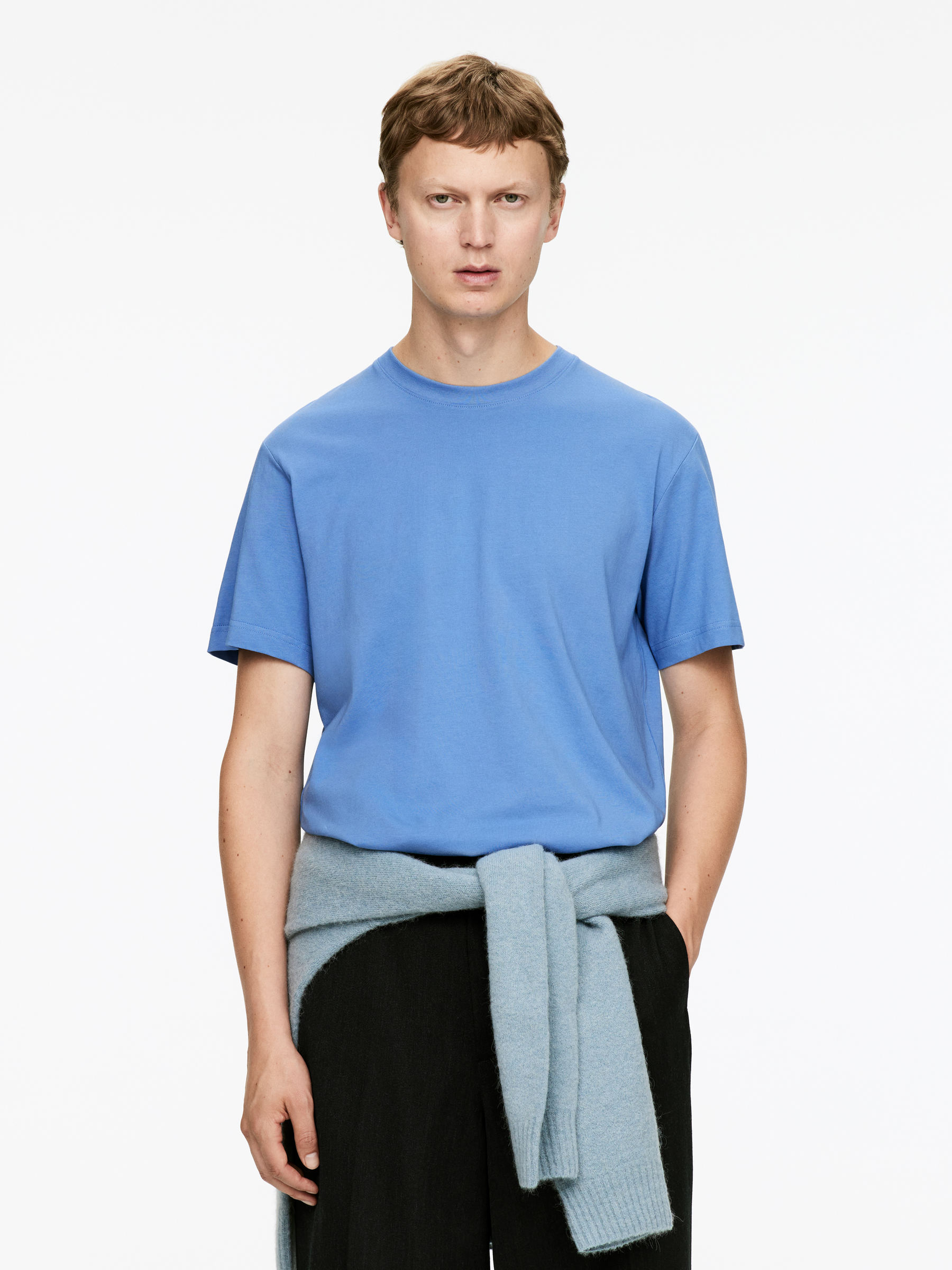 T-shirt classique 170 GSM - Bleu moyen - Regular fit - Homme - StillMedia/Lookbook - 7