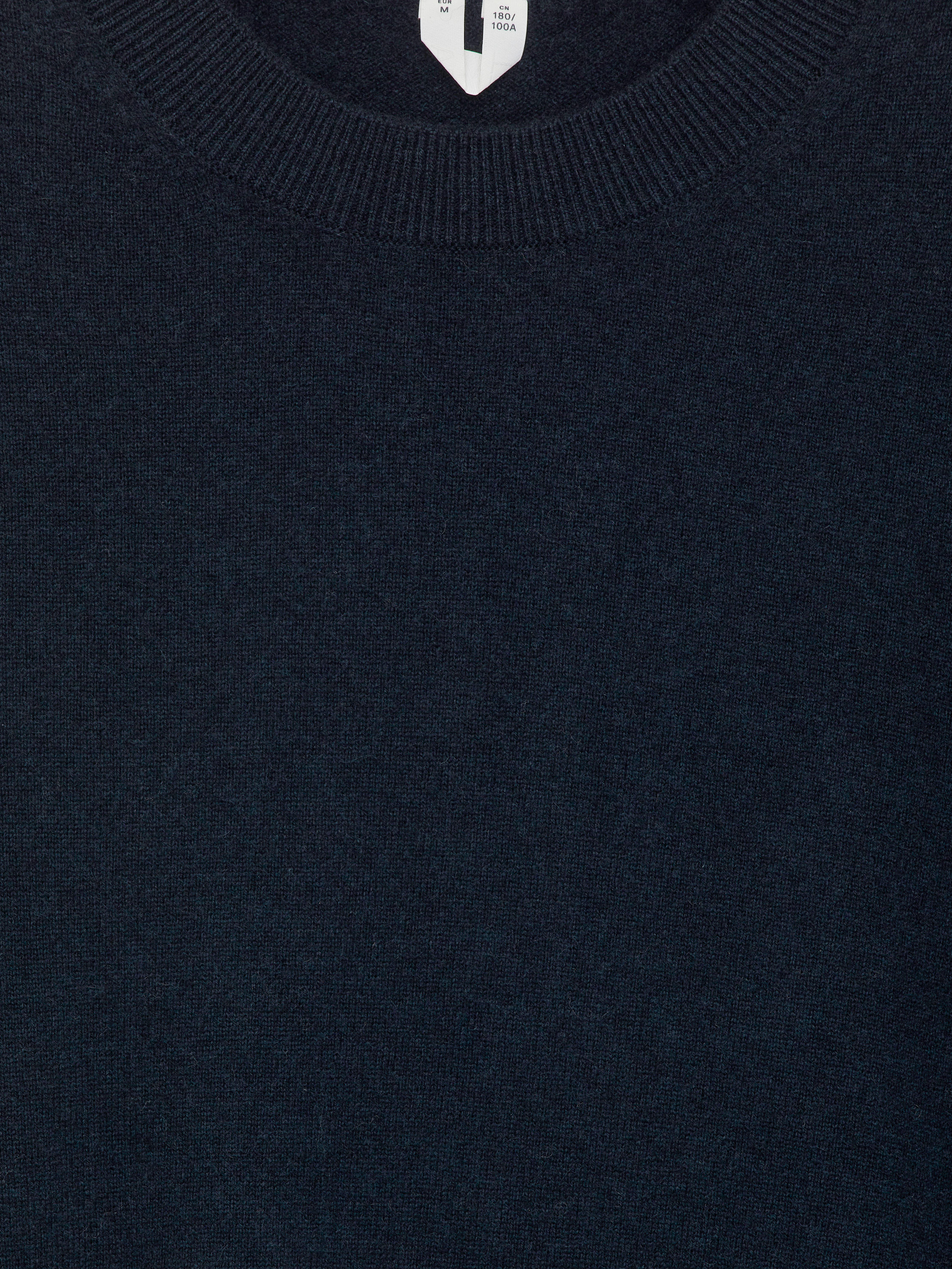 Pure Cashmere Crew Neck Jumper - Dark Blue - Regular fit - Men - StillMedia/DescriptiveDetail - 2
