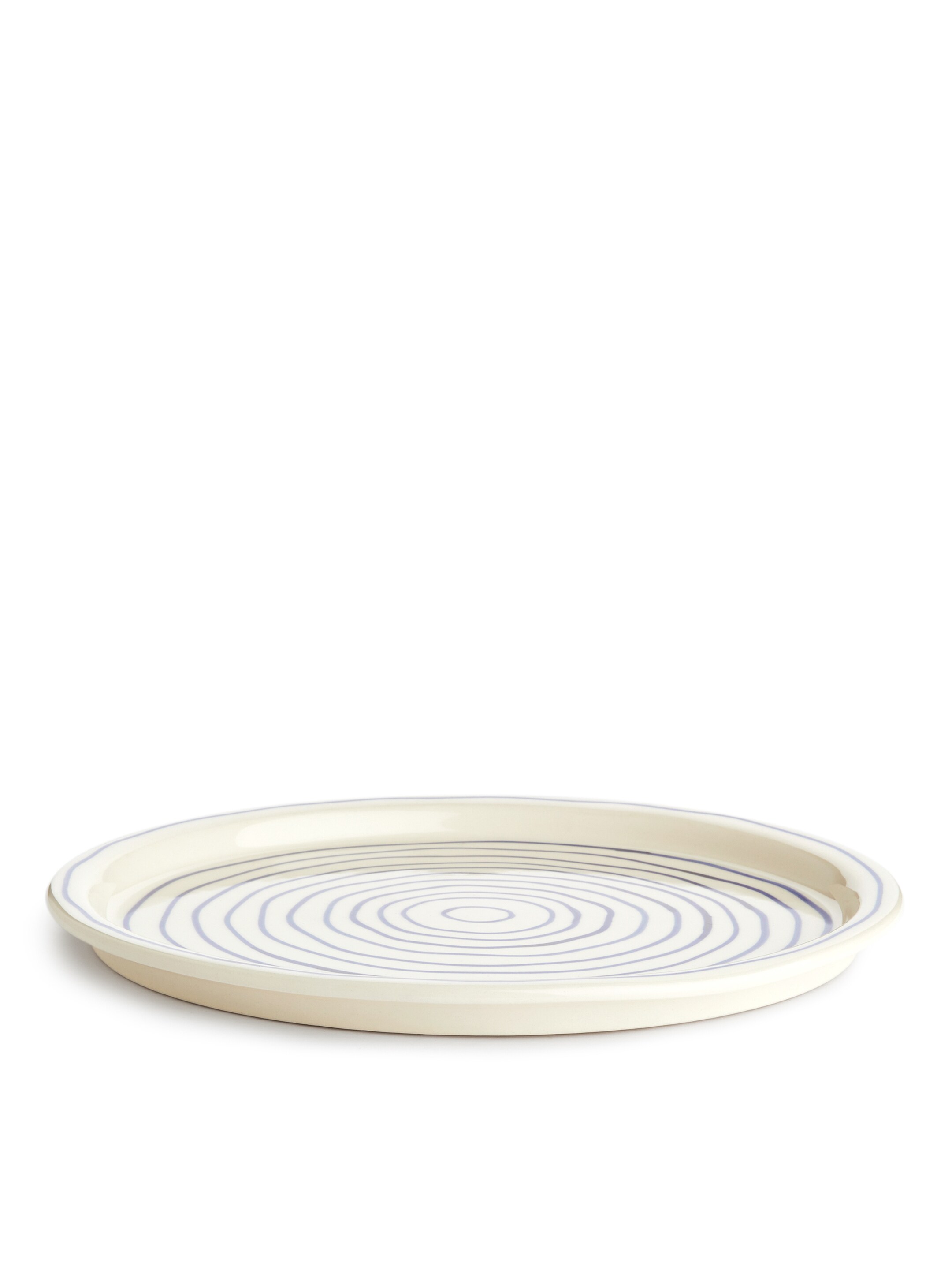 Nagyobb kép megtekintése: Kőedény tányér 22 cm - White/Blue - HOME | H&M HU 3