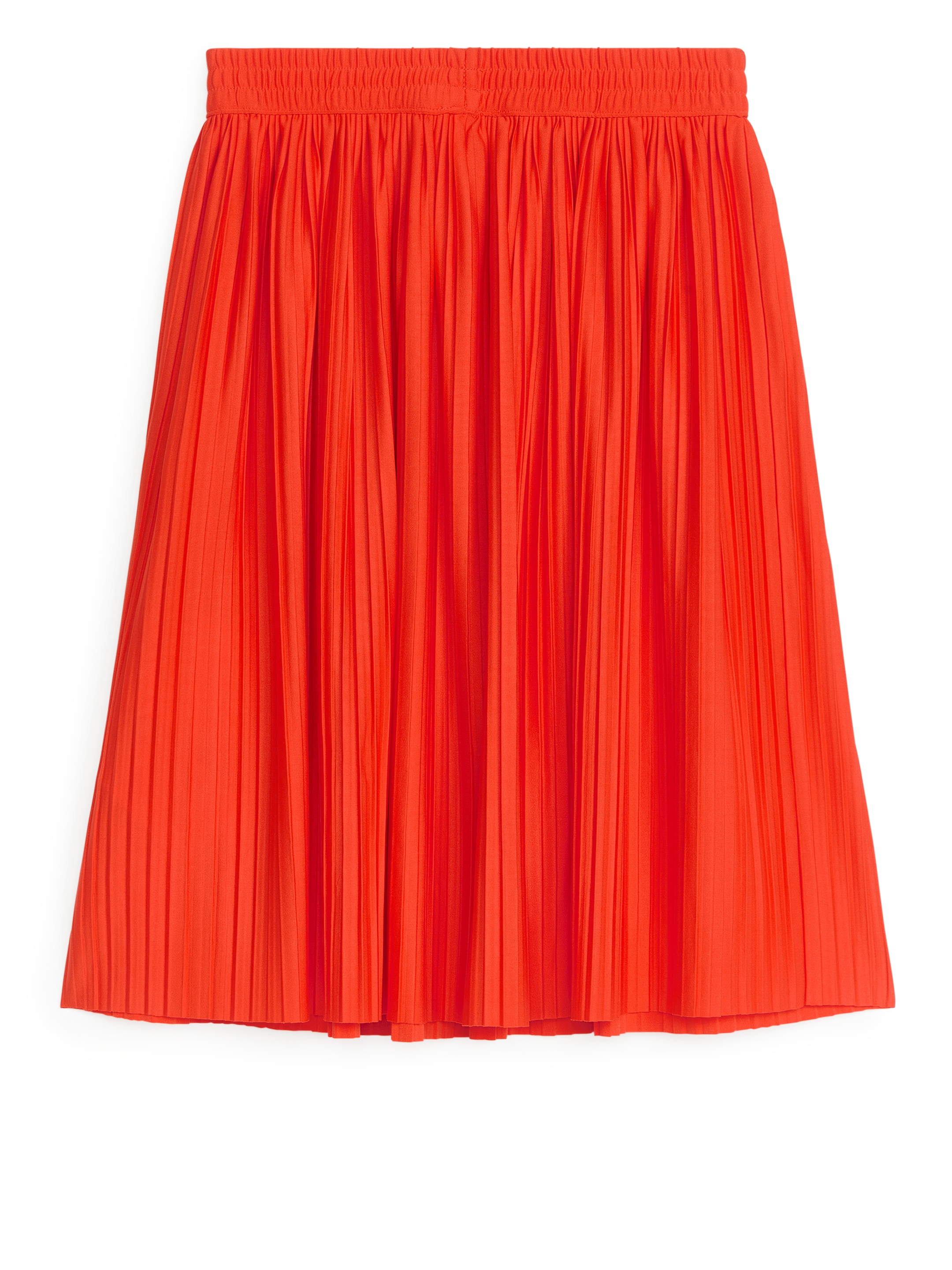 Jupe midi plissée - Rouge vif - Regular fit - Enfant - StillMedia/DescriptiveStillLife - 1