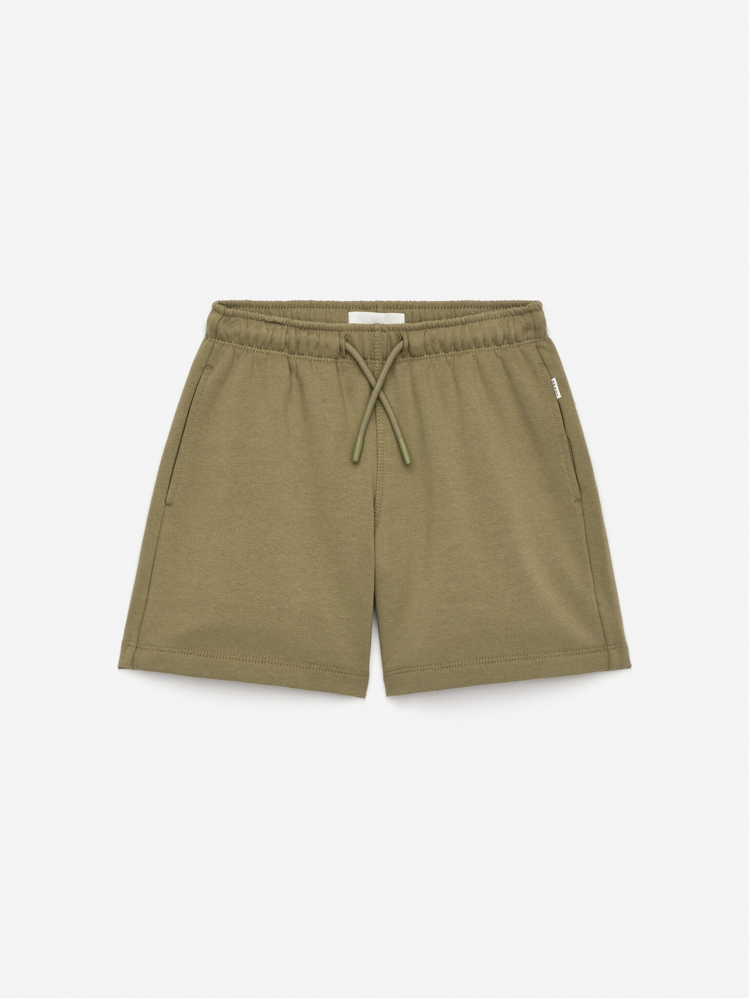Jerseyshorts - Khaki/Dunkelblau/Graumeliert - 1