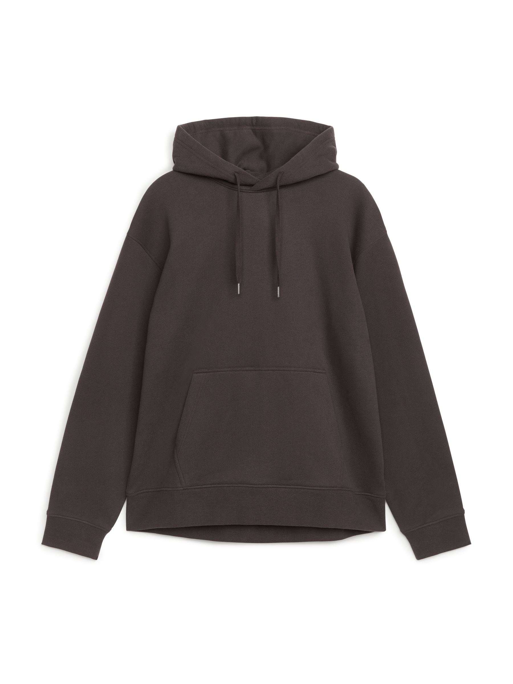 Lockerer Kapuzenpullover aus Frottee - Aubergine - Loose Fit - Herren - StillMedia/DescriptiveStillLife - 1