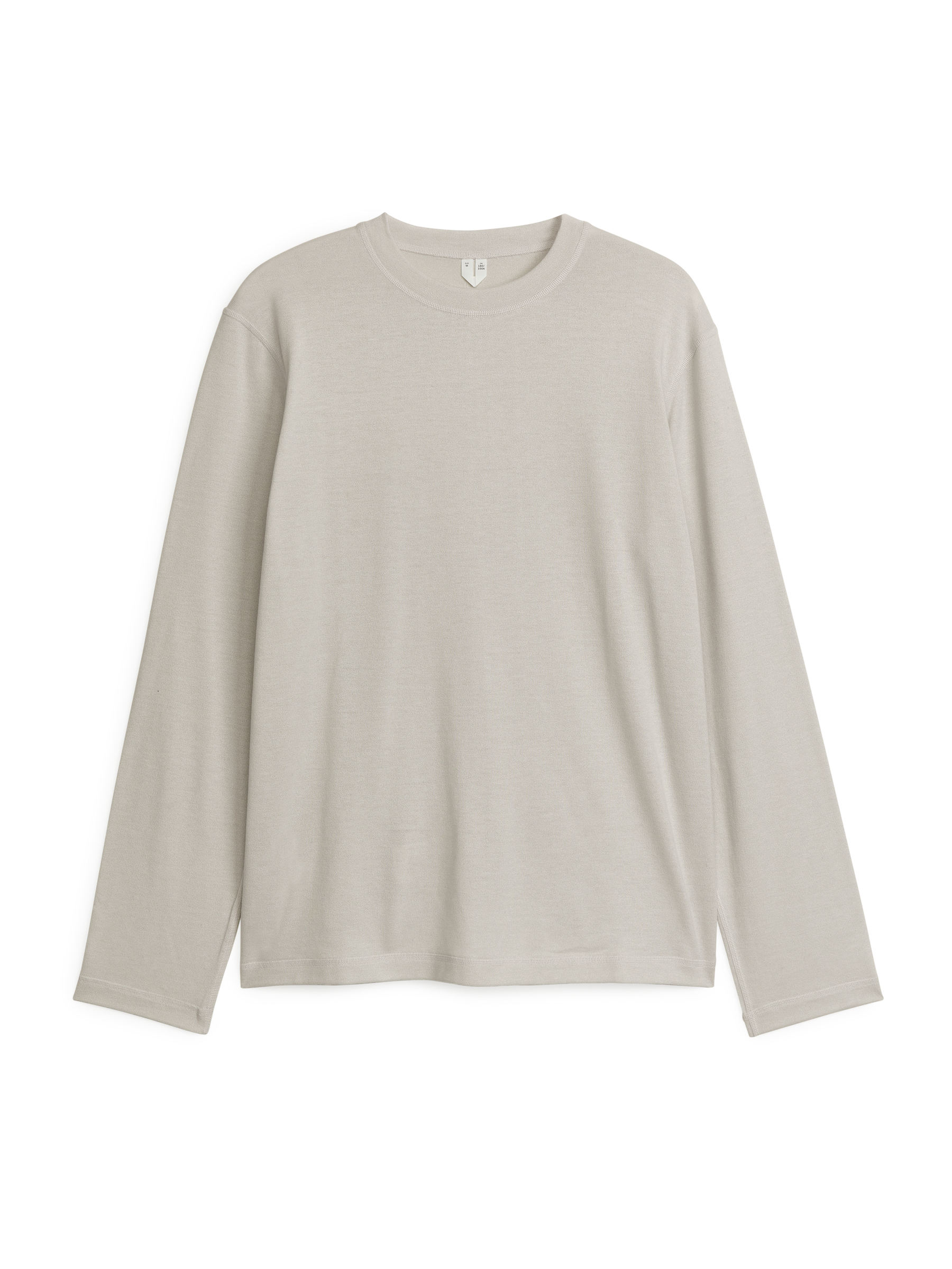 Active Long-Sleeved Top-#C9C4BA-1359