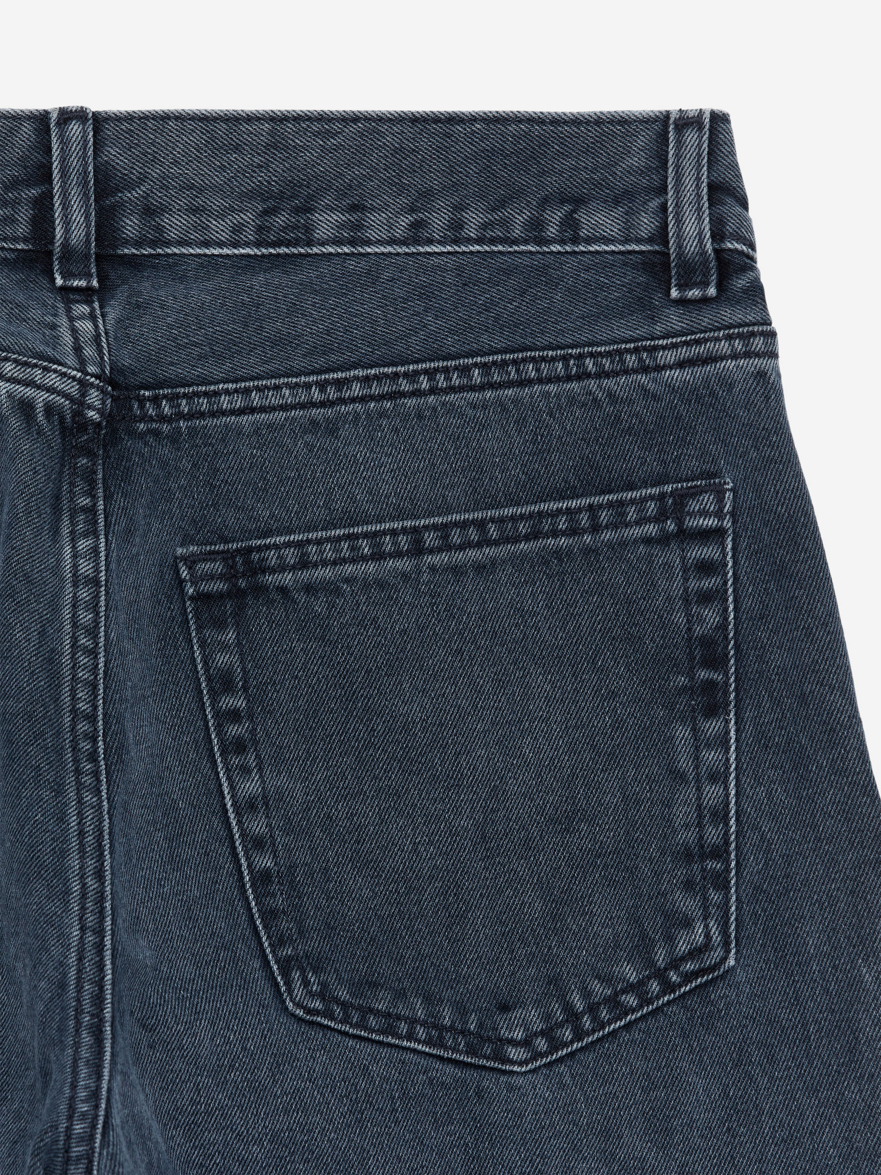 OCEAN Loose Straight Jeans - Dark Blue - Loose fit - Men - StillMedia/DescriptiveDetail - 1