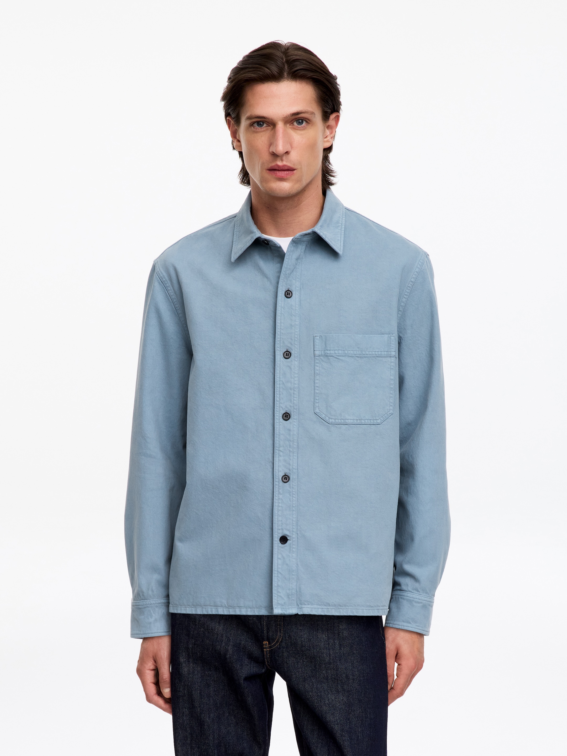 Overshirt aus Twill - Hellblau - Regular Fit - men - StillMedia/Lookbook - 2
