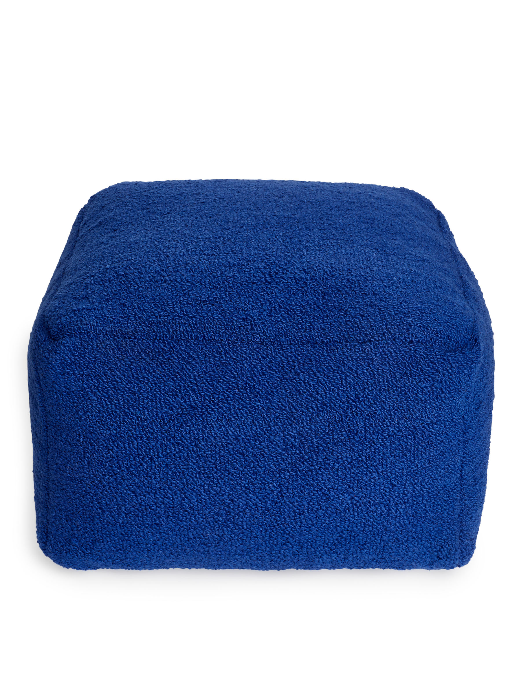 Puff aus Baumwolle und Wolle - Blau - Haushaltswaren - StillMedia/DescriptiveStillLife - 1